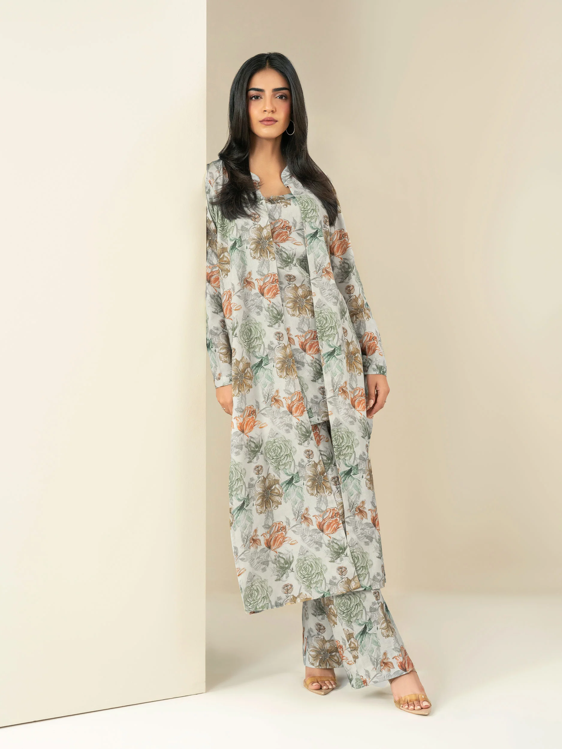 Khaddar Shirt-Printed (Unstitched) - Image 2