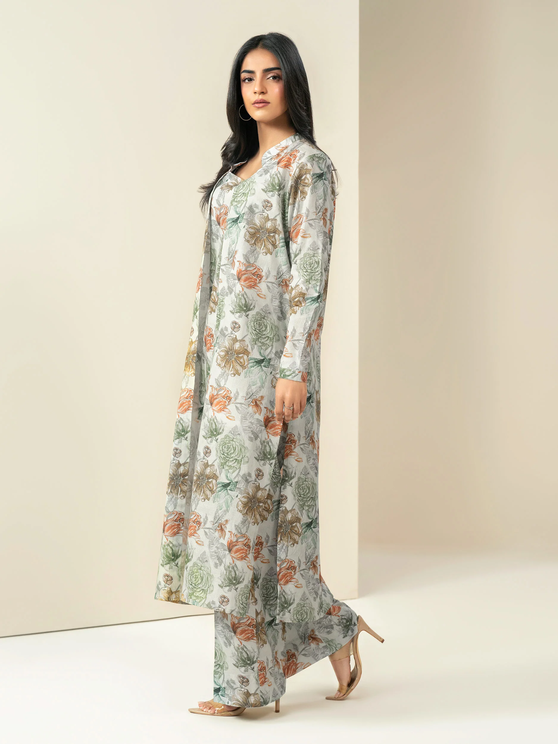 Khaddar Shirt-Printed (Unstitched) - Image 3