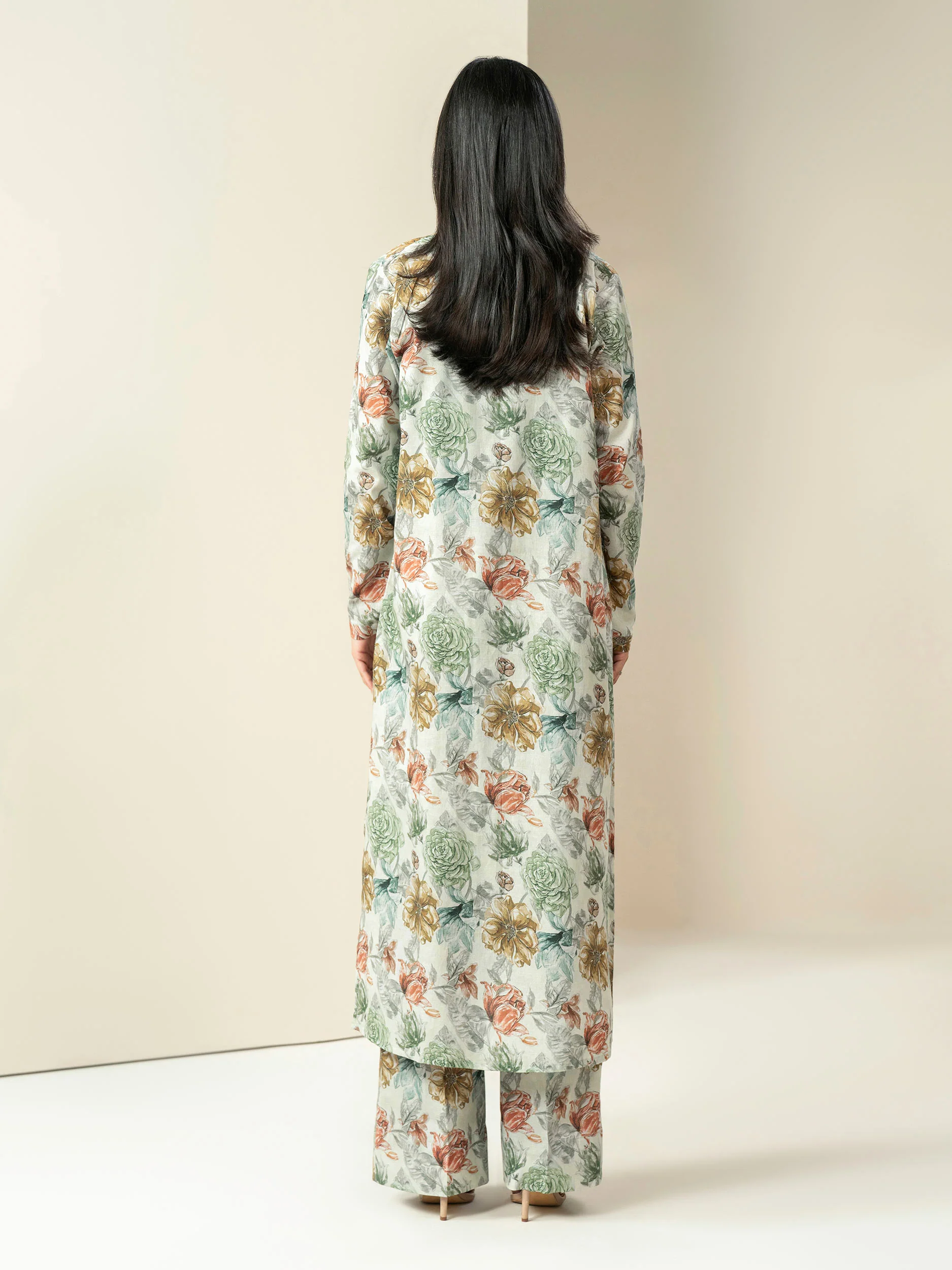 Khaddar Shirt-Printed (Unstitched) - Image 4