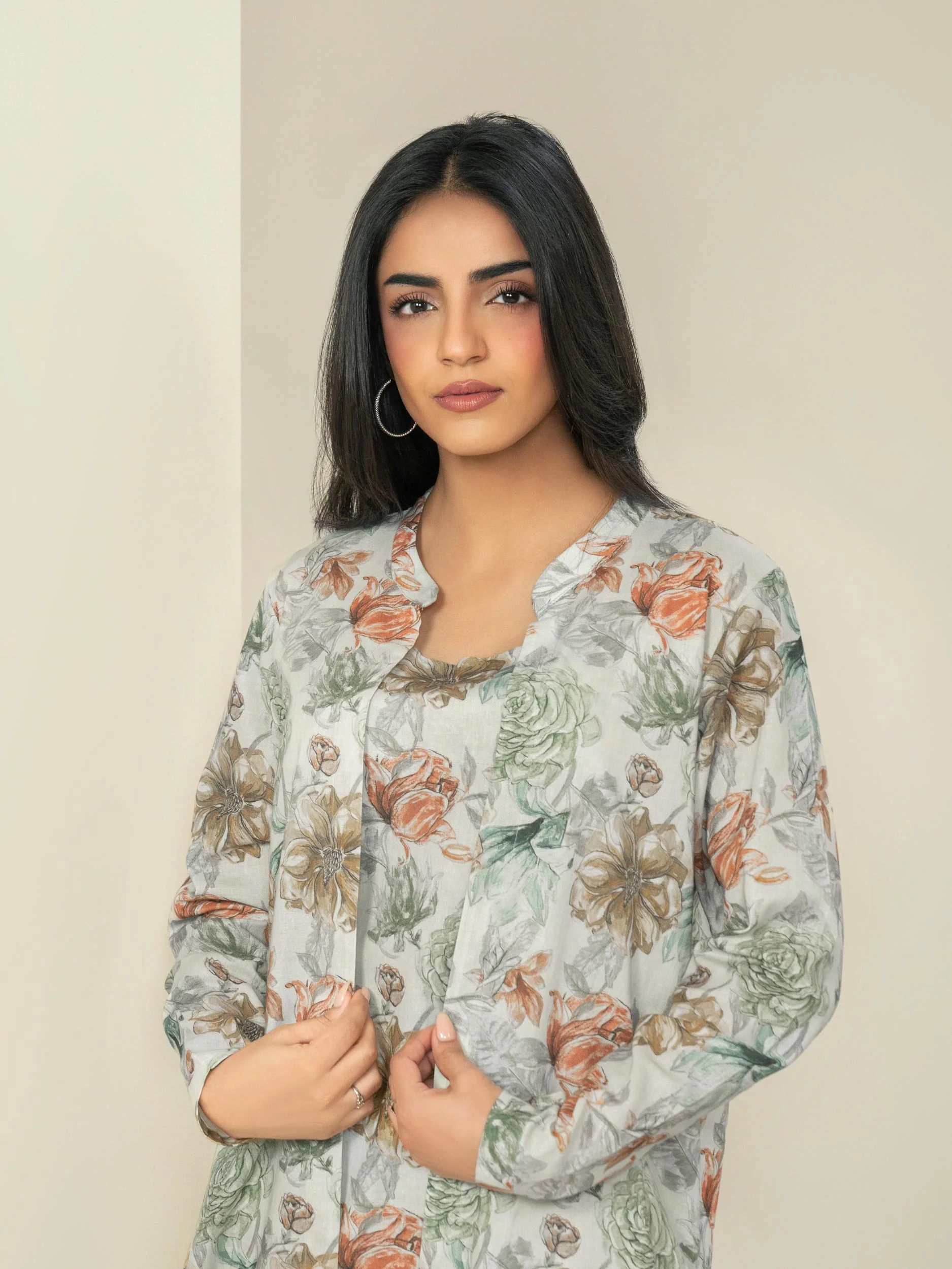 Khaddar Shirt-Printed (Unstitched) - Image 6