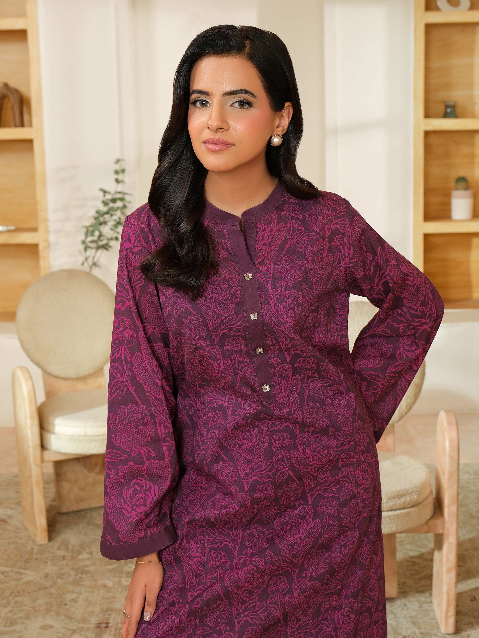 Khaddar Shirt-Printed (Unstitched) - Image 3