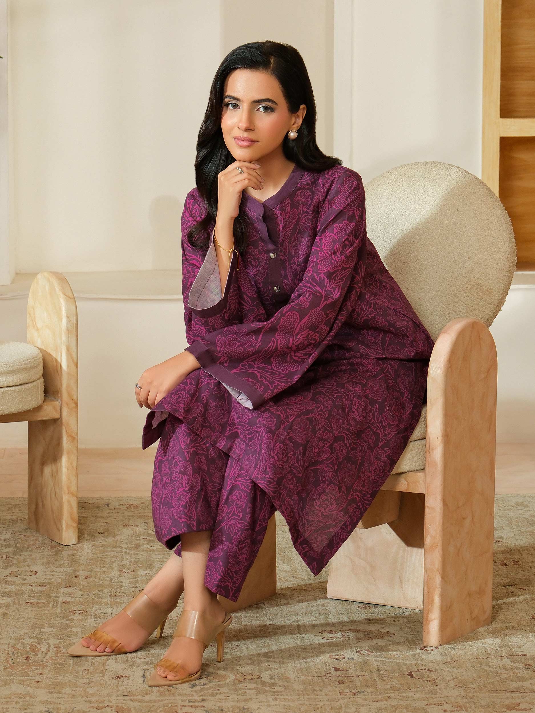 Khaddar Shirt-Printed (Unstitched) - Image 6