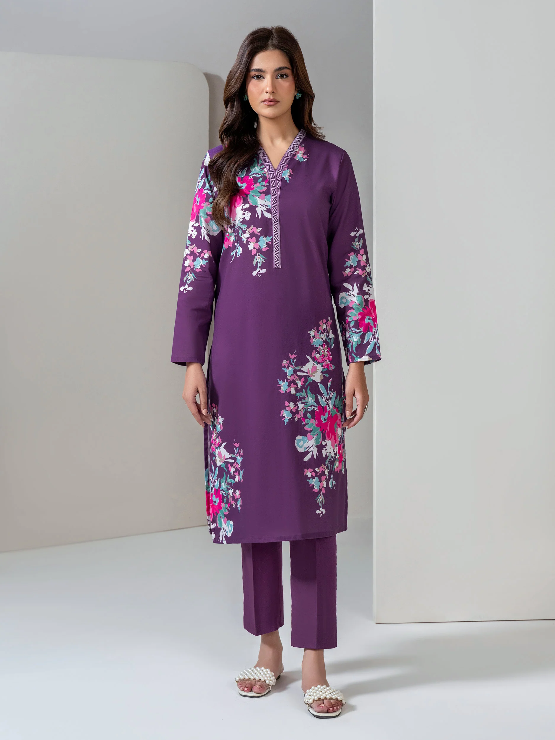 Khaddar Shirt (Unstitched) - Image 3