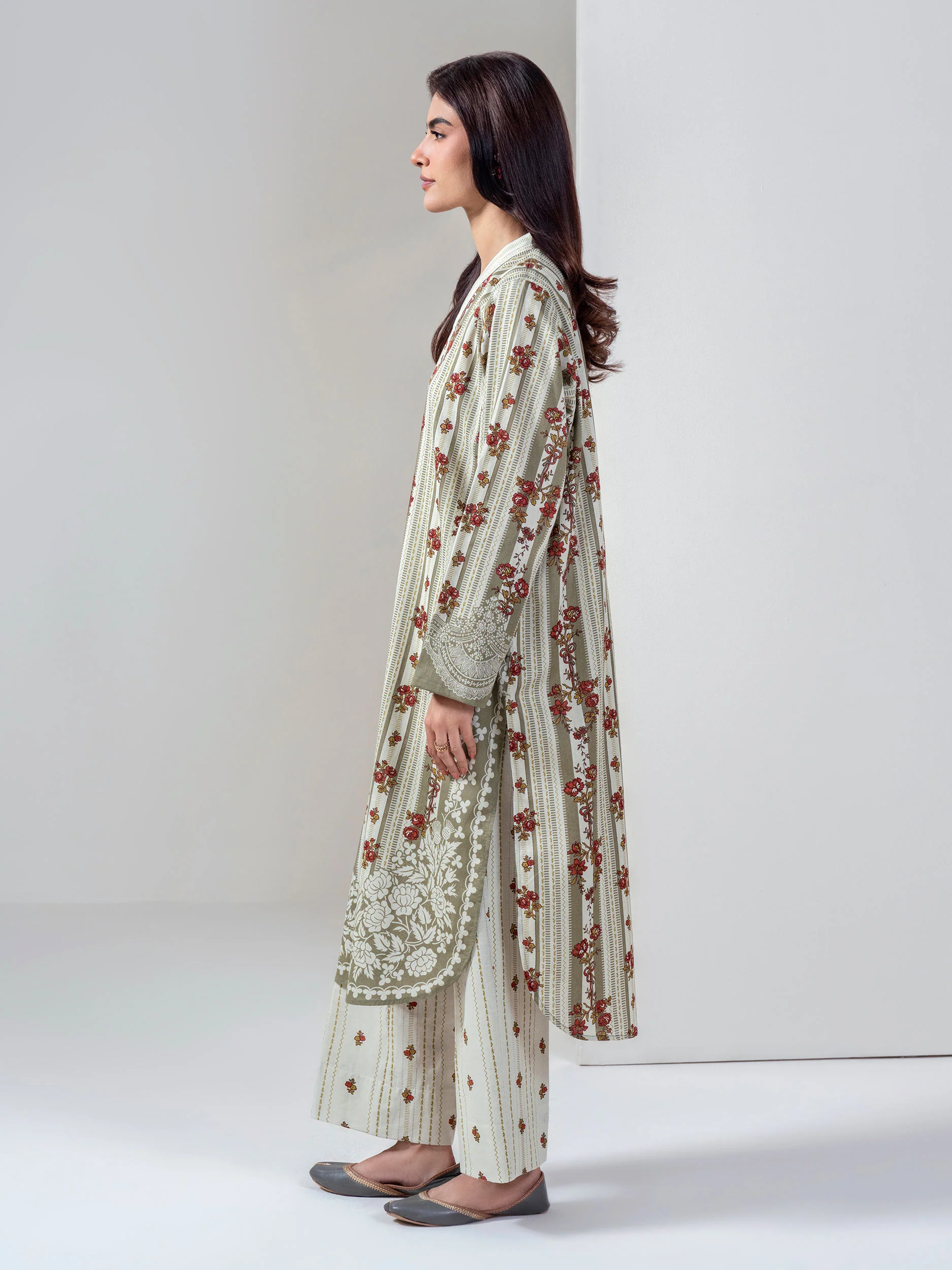 2 Piece Khaddar (Unstitched) - Image 3