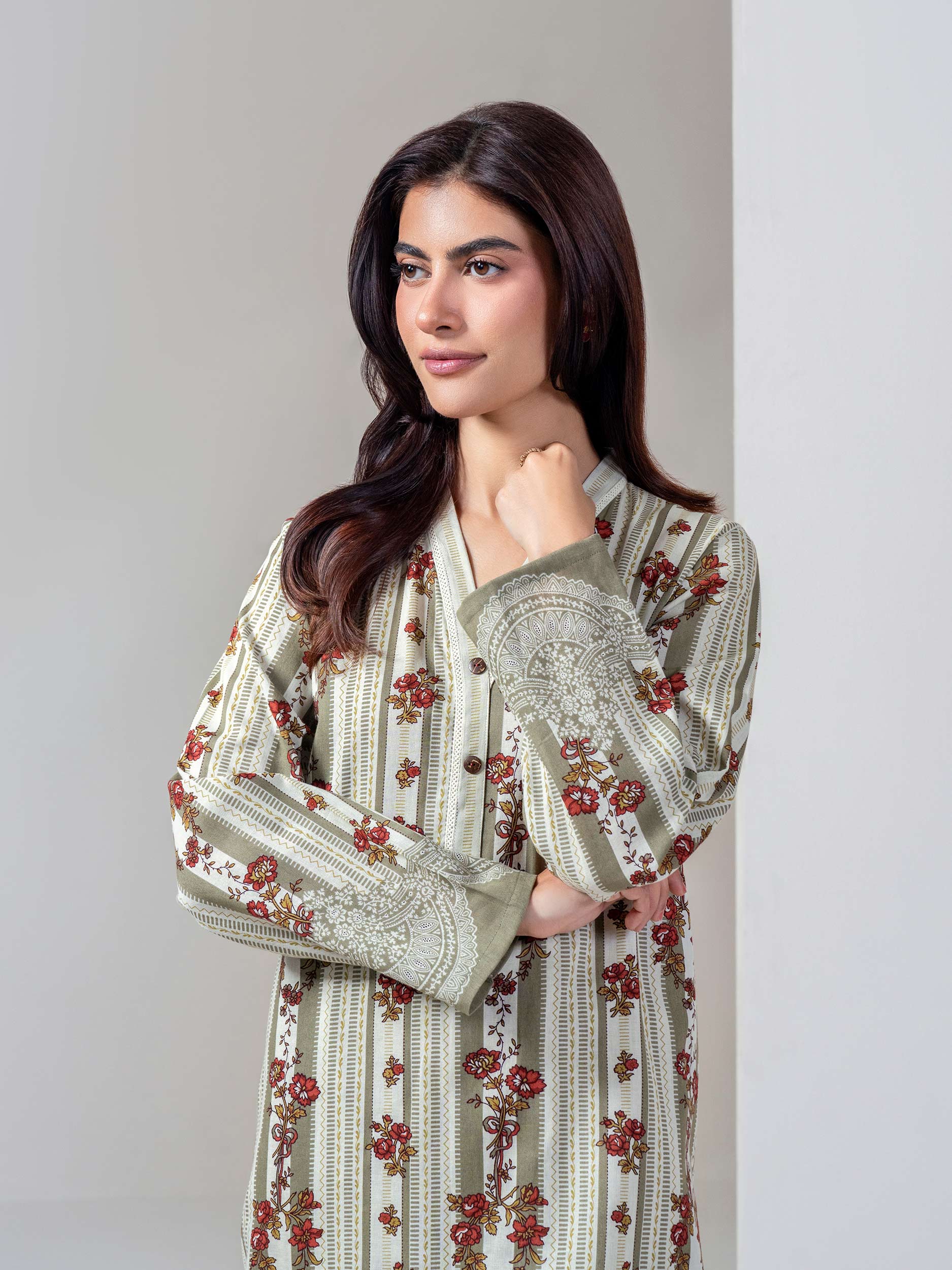 2 Piece Khaddar (Unstitched) - Image 5