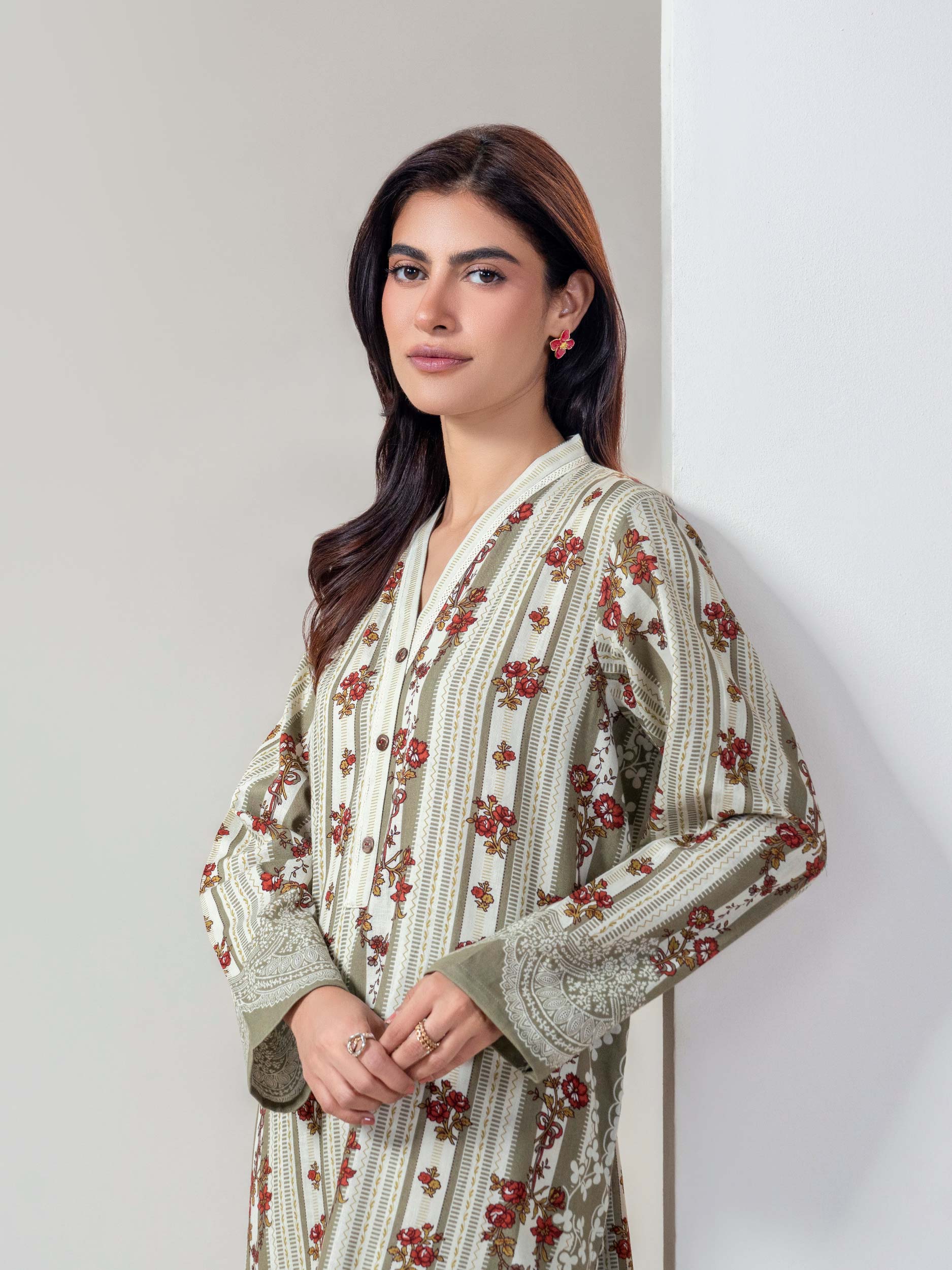2 Piece Khaddar (Unstitched) - Image 6
