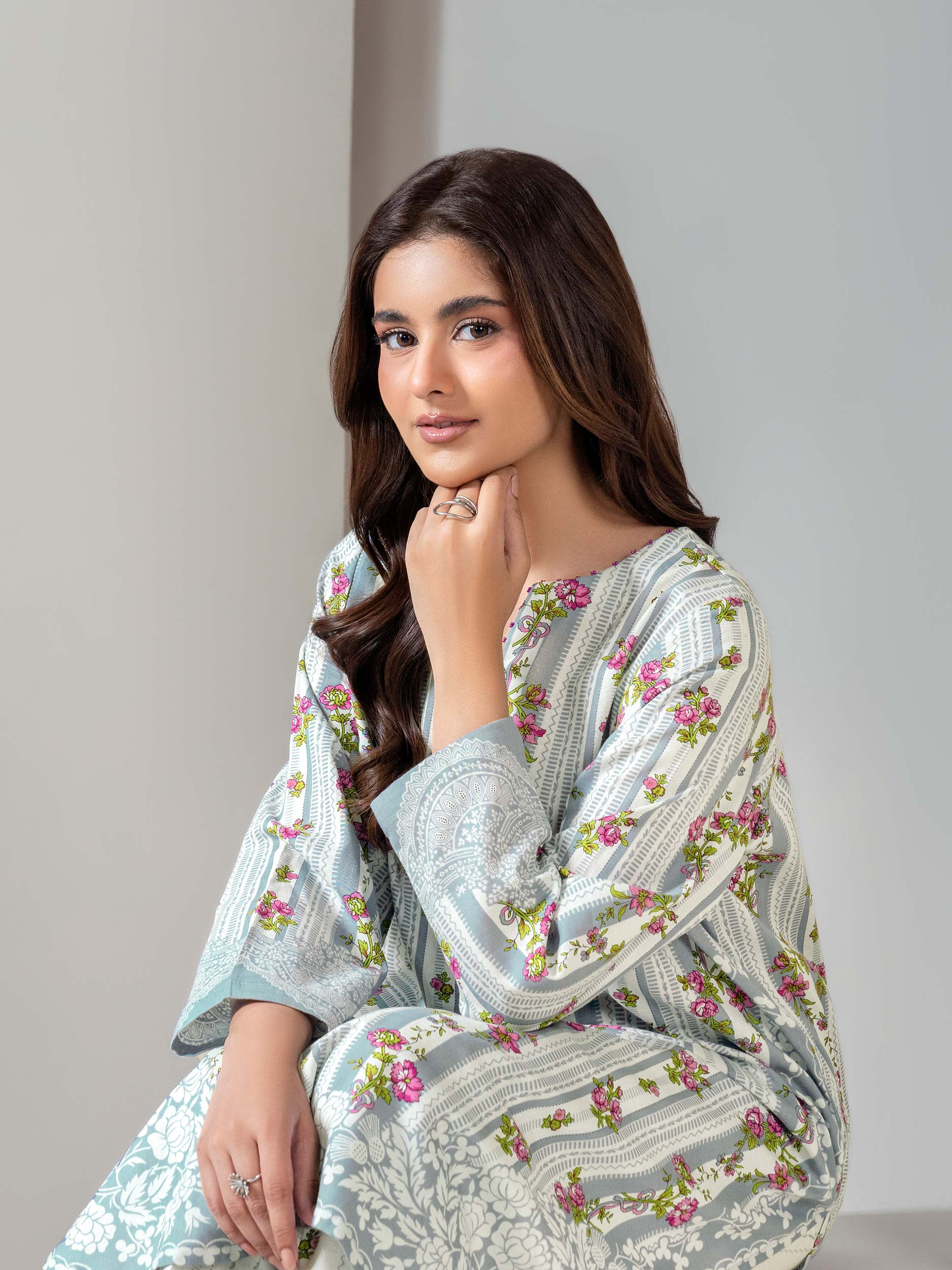 2 Piece Khaddar (Unstitched) - Image 5