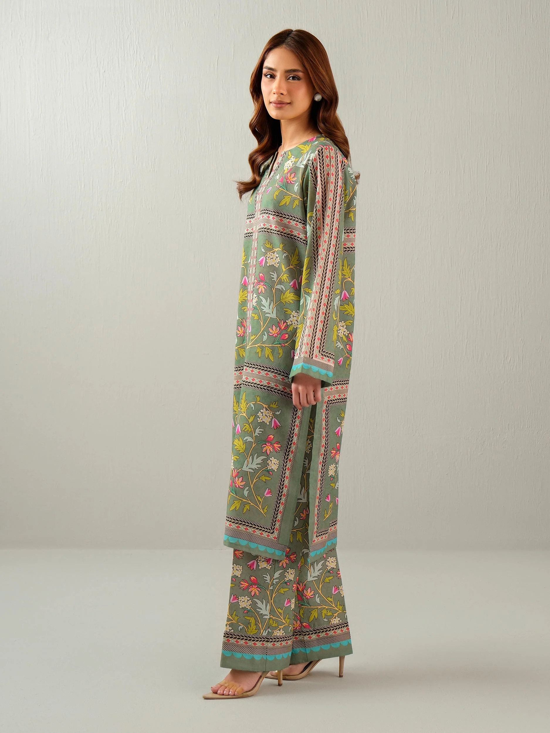 2 Piece Khaddar (Unstitched) - Image 2