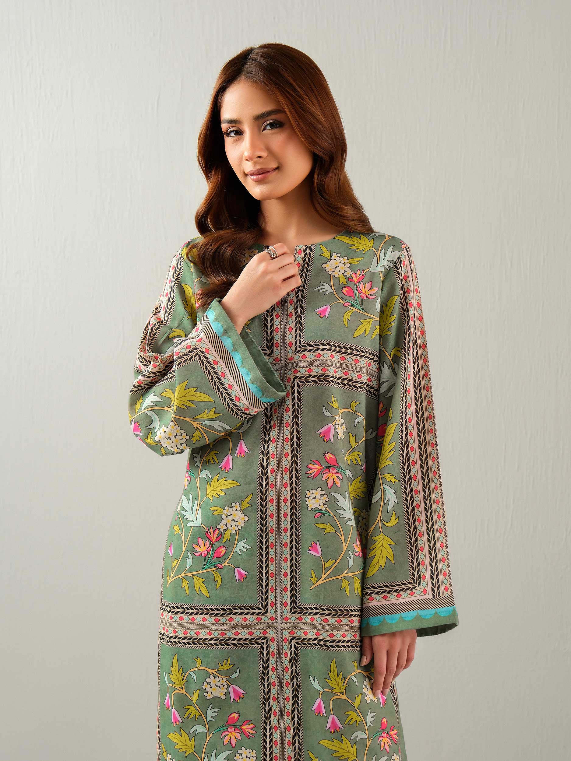 2 Piece Khaddar (Unstitched) - Image 4