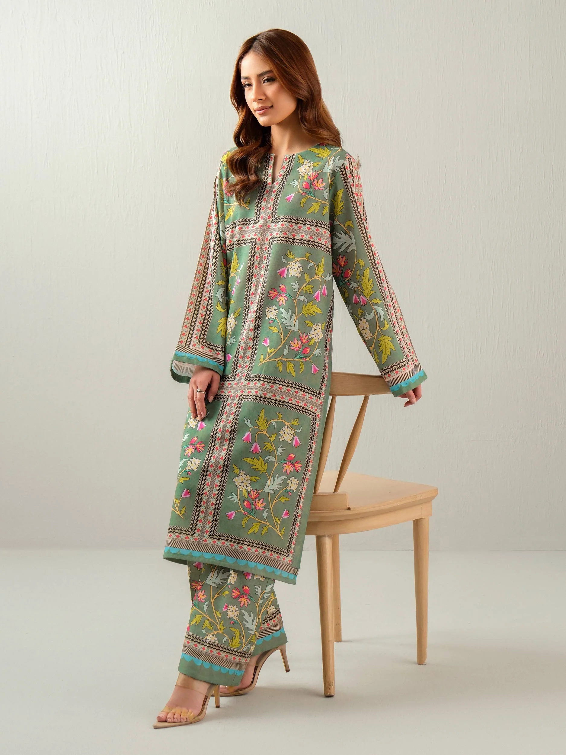 2 Piece Khaddar (Unstitched) - Image 6
