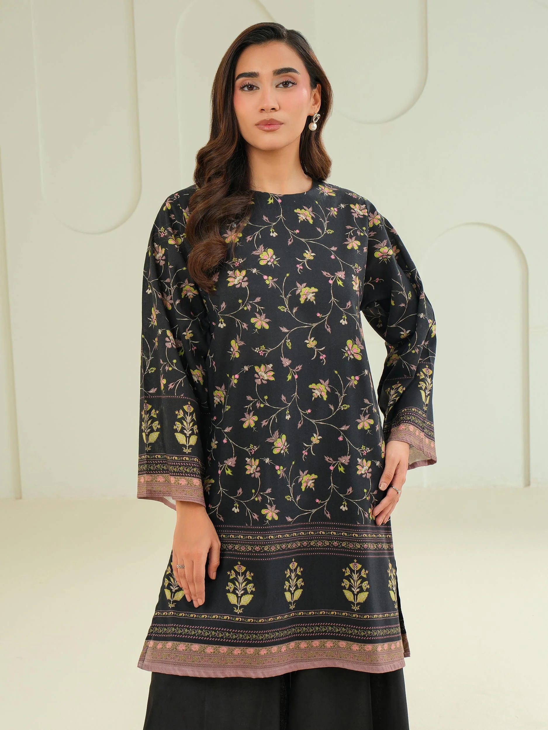 Khaddar Shirt-Printed (Unstitched) - Image 5