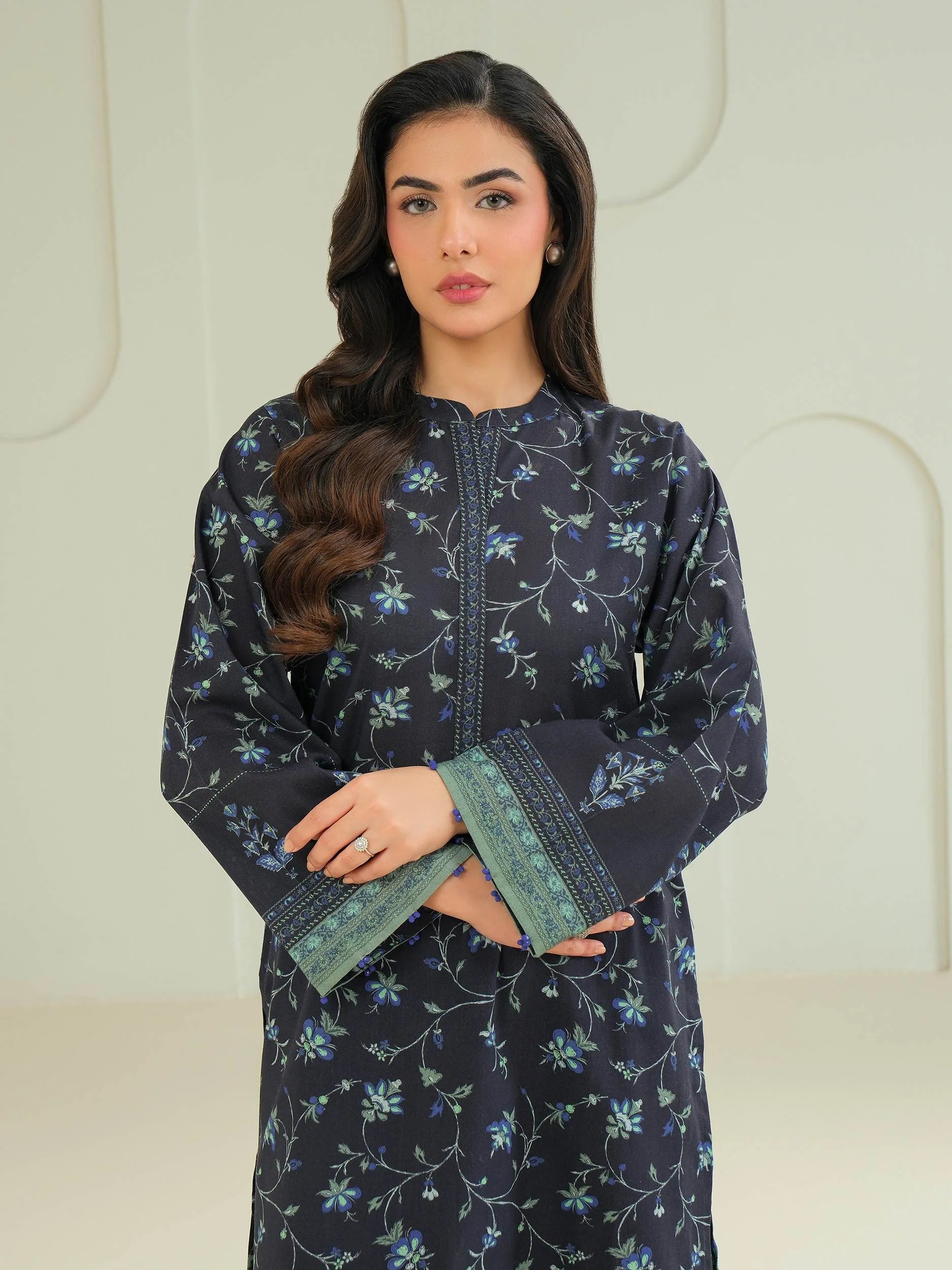 Khaddar Shirt-Printed (Unstitched) - Image 6
