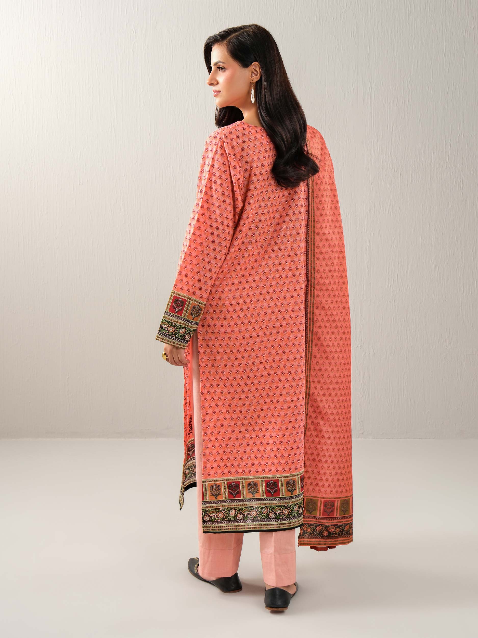3 Piece Khaddar Suit-Embroidered (Unstitched) - Image 3