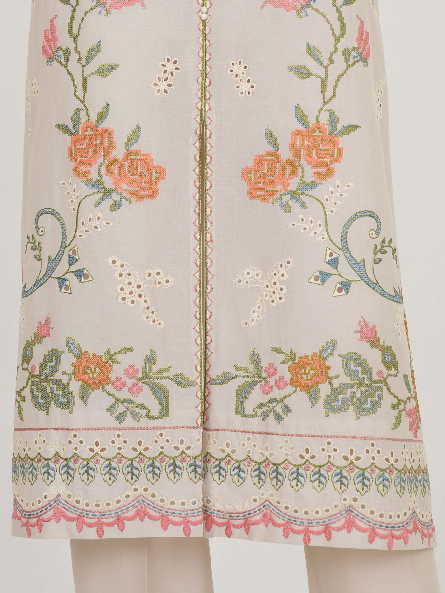 3 Piece Lawn Suit- Embroidered (Unstitched) - Image 6
