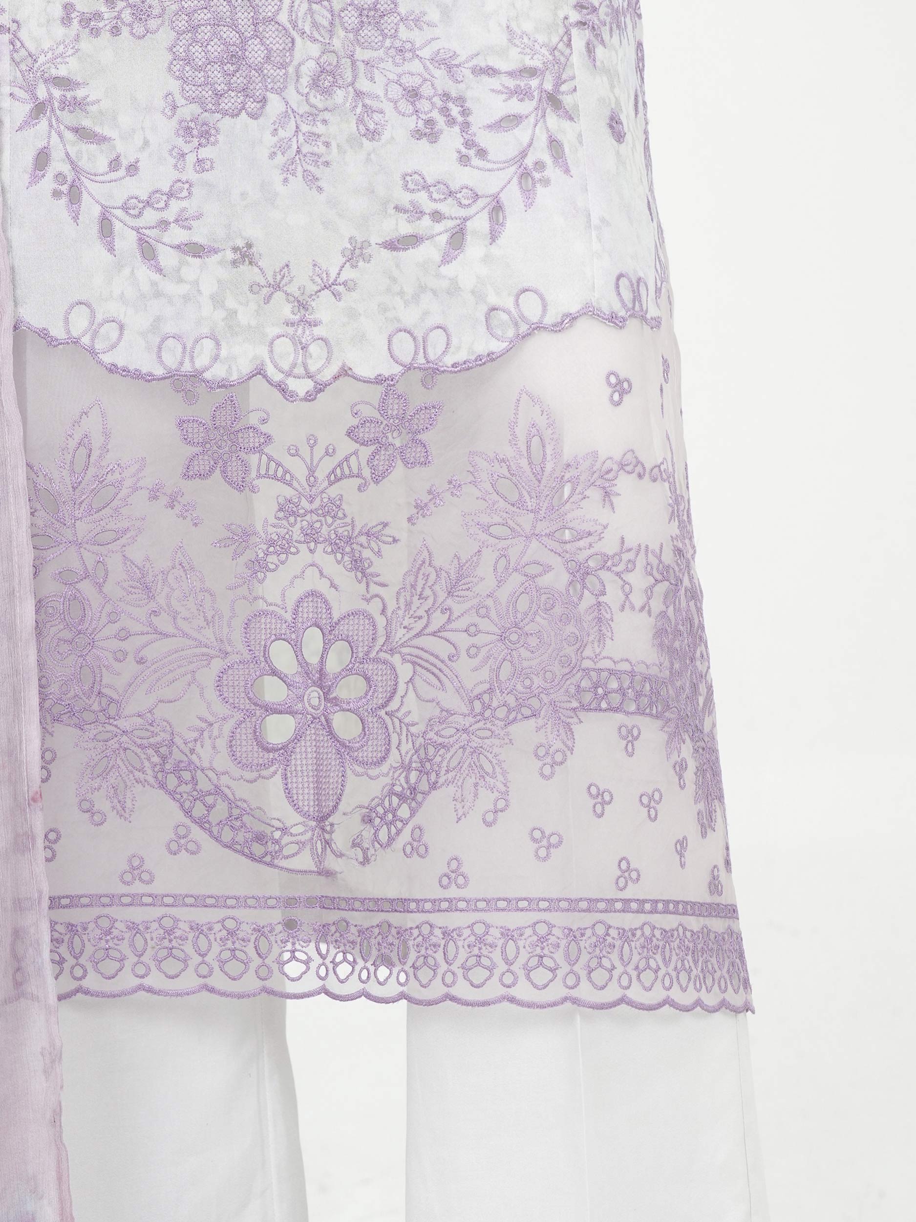 3 Piece Lawn Suit- Embroidered (Unstitched) - Image 6