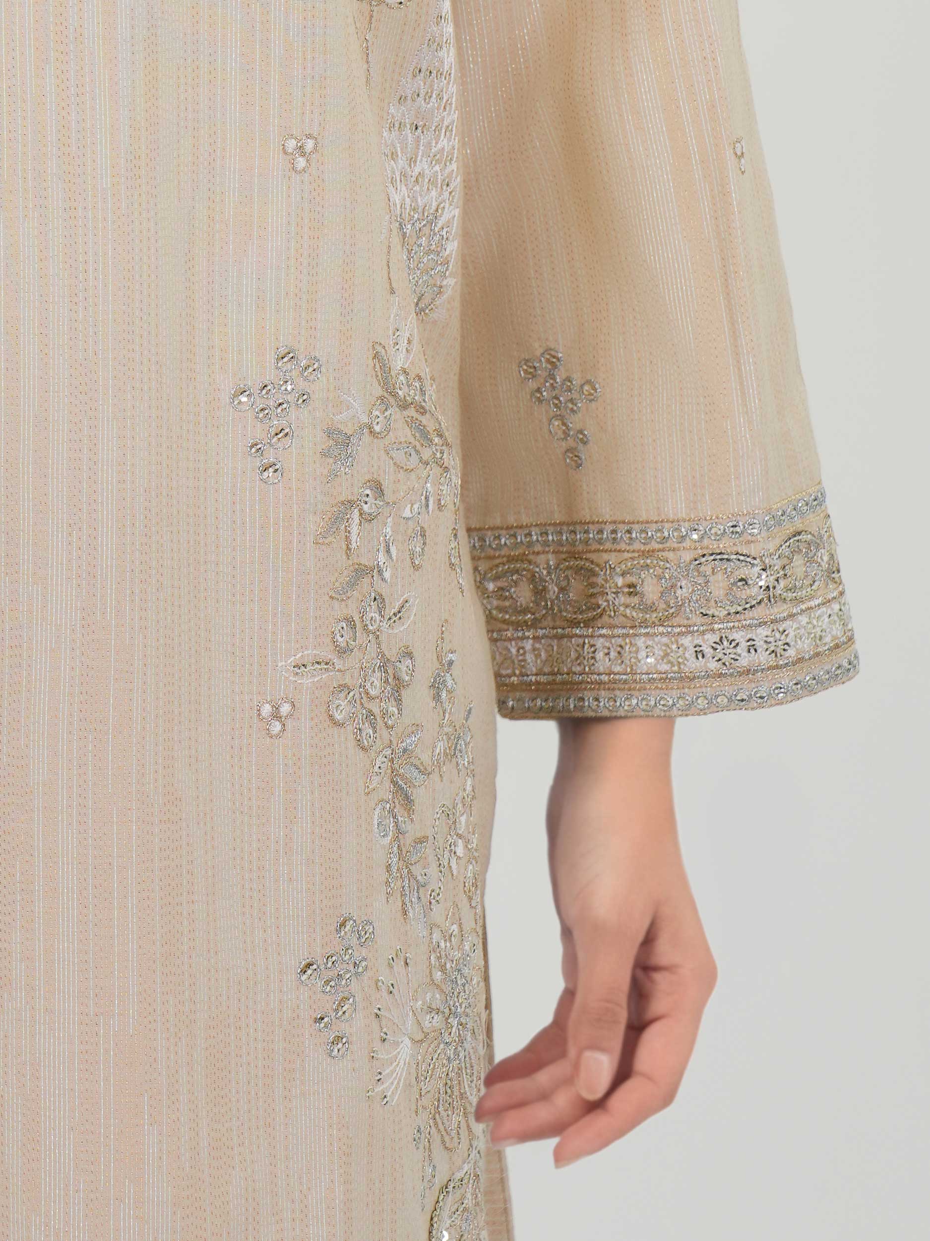 3 Piece Lawn Massouri Suit-Embroidered (Unstitched) - Image 5