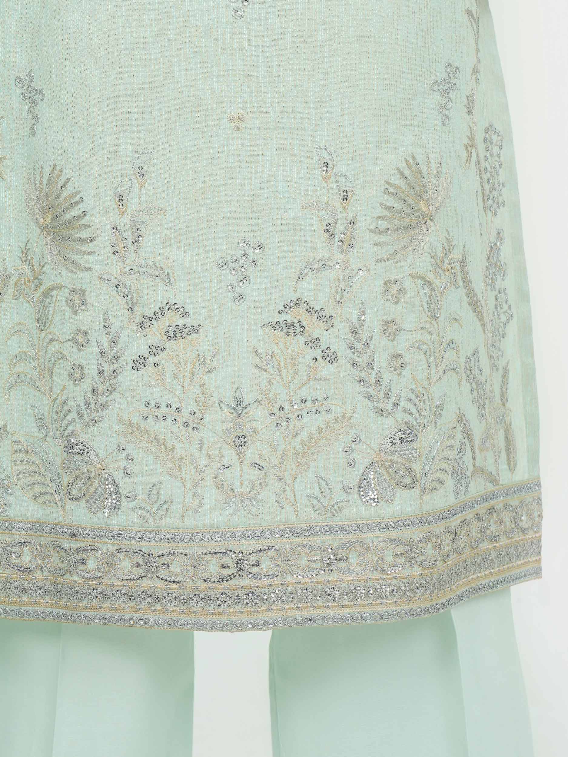 3 Piece Lawn Massouri Suit-Embroidered (Unstitched) - Image 5