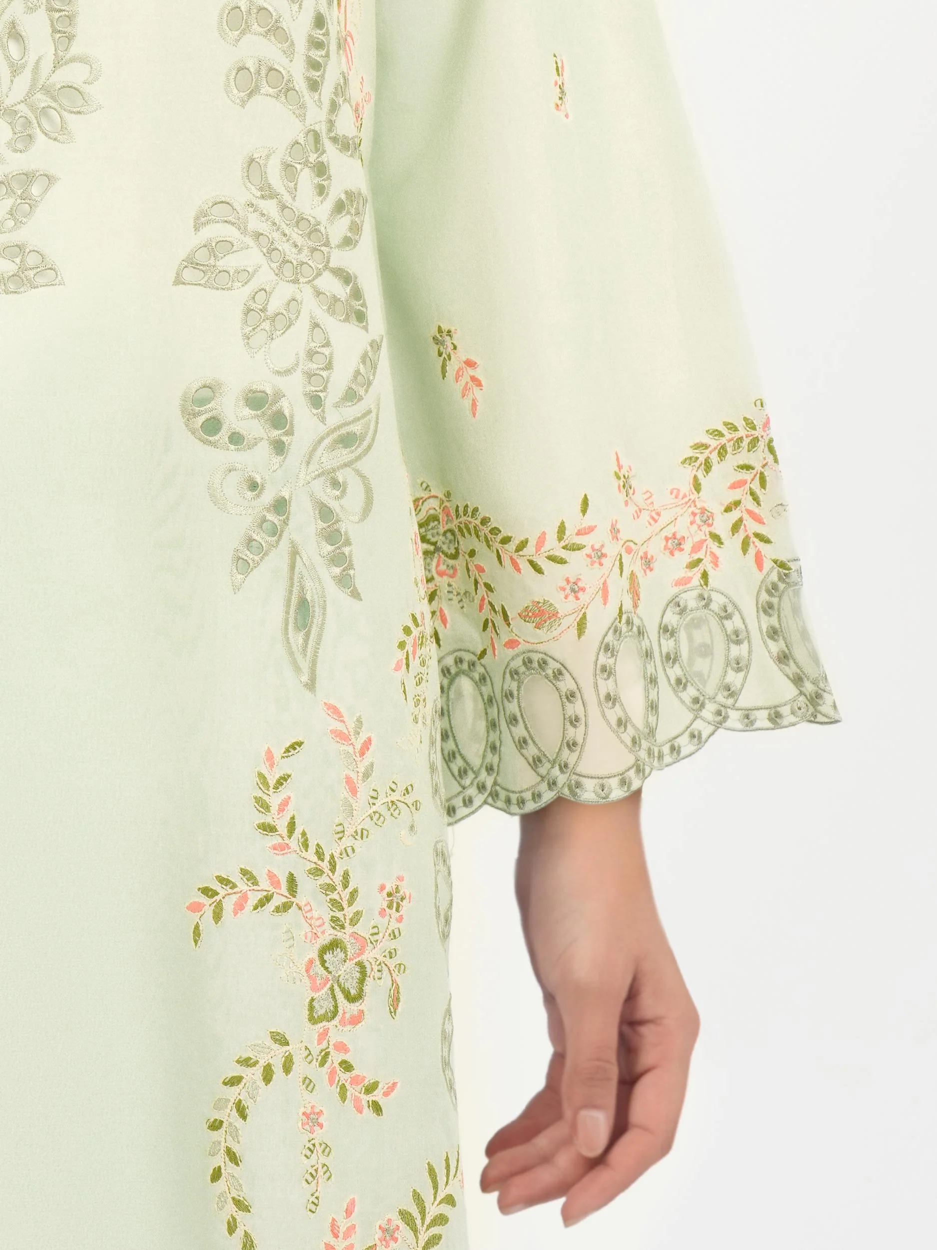 3 Piece Lawn Suit-Embroidered (Unstitched) - Image 7