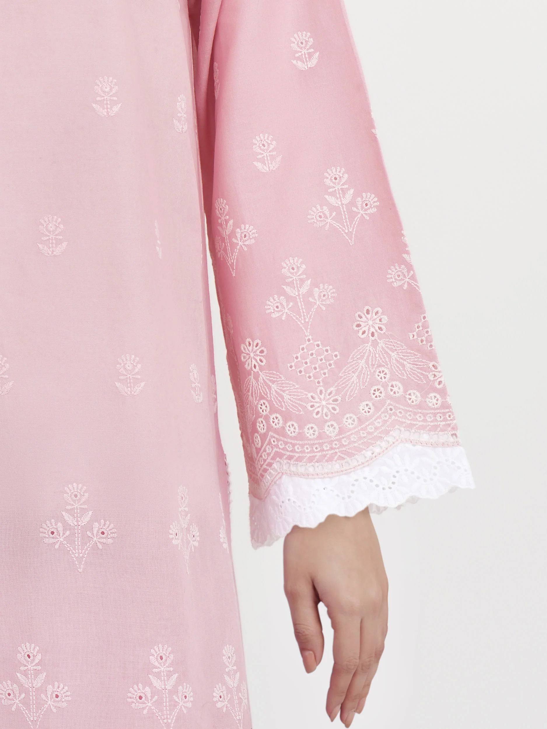 3 Piece Lawn Suit-Embroidered (Unstitched) - Image 4