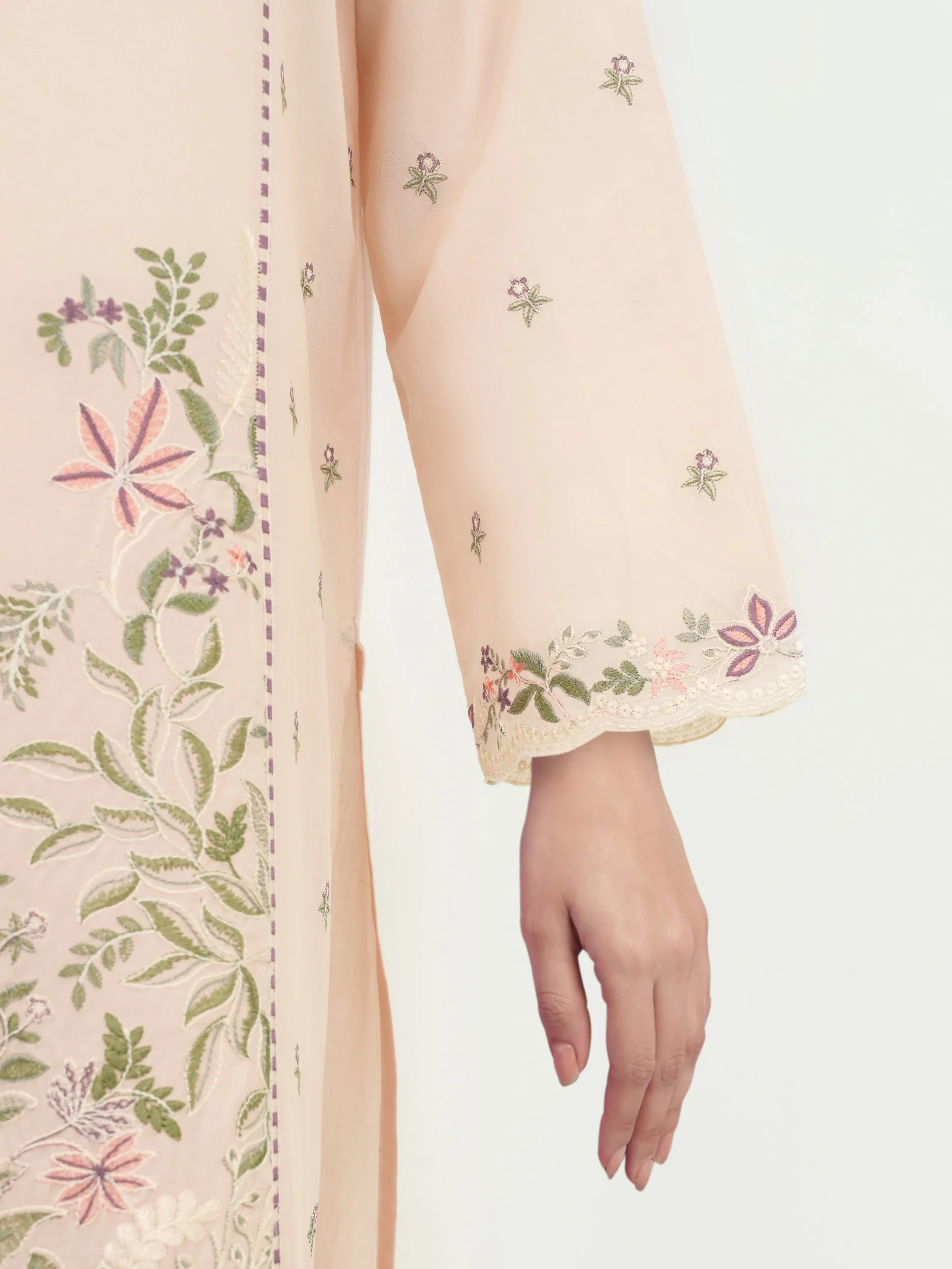 3 Piece Lawn Suit-Embroidered (Unstitched) - Image 5