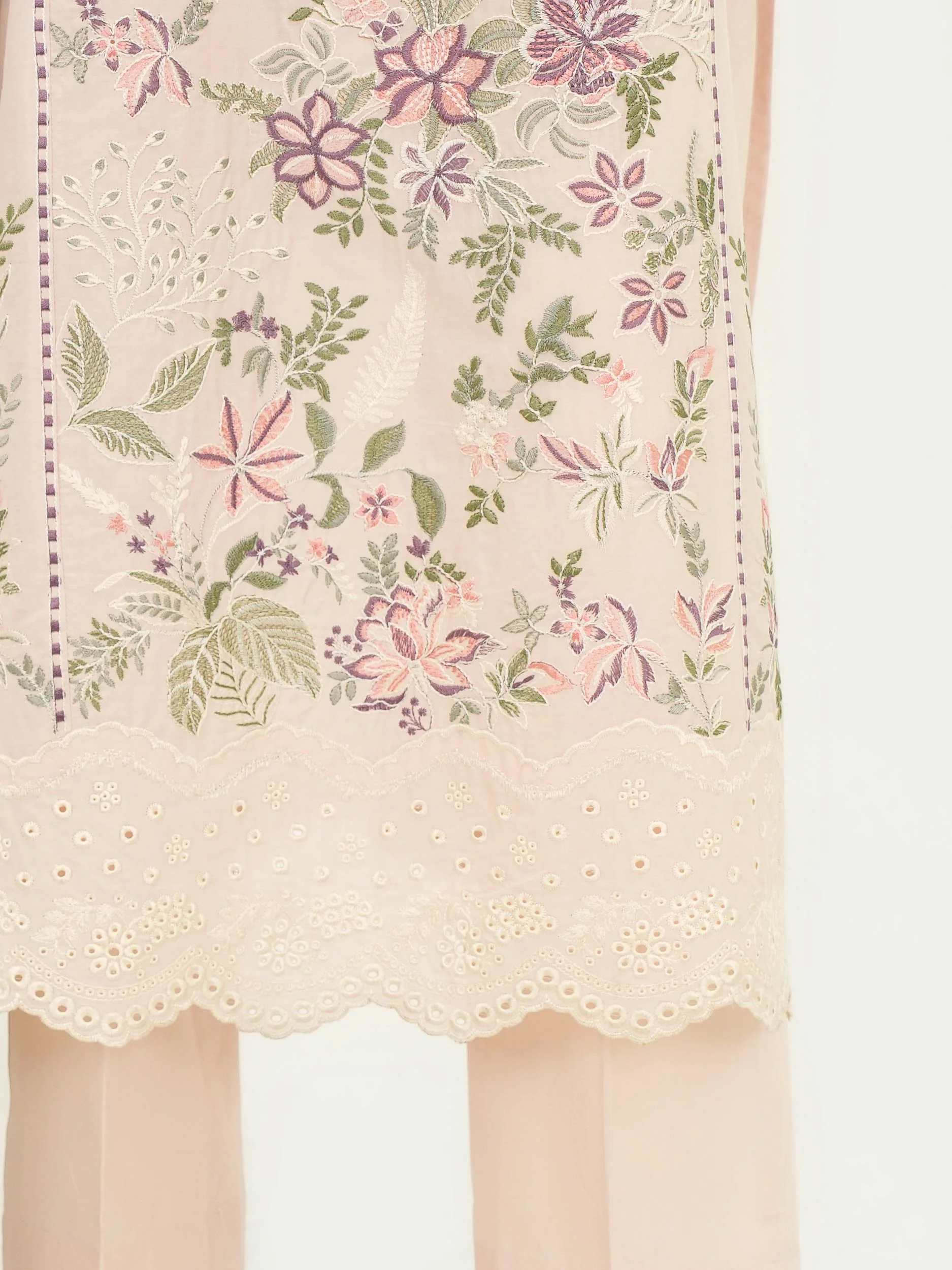 3 Piece Lawn Suit-Embroidered (Unstitched) - Image 6