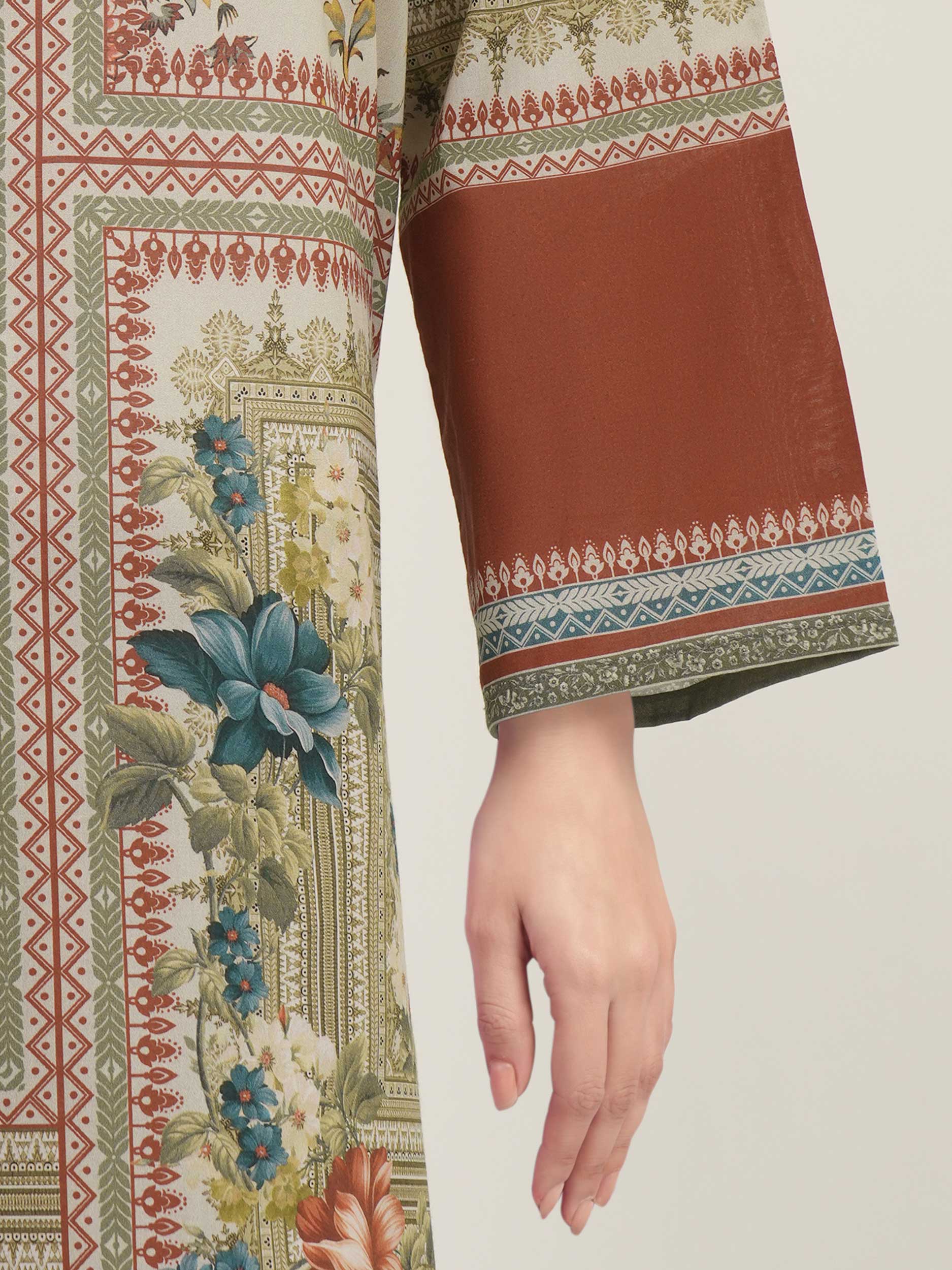 3 Piece Lawn Suit (Unstitched) - Image 5