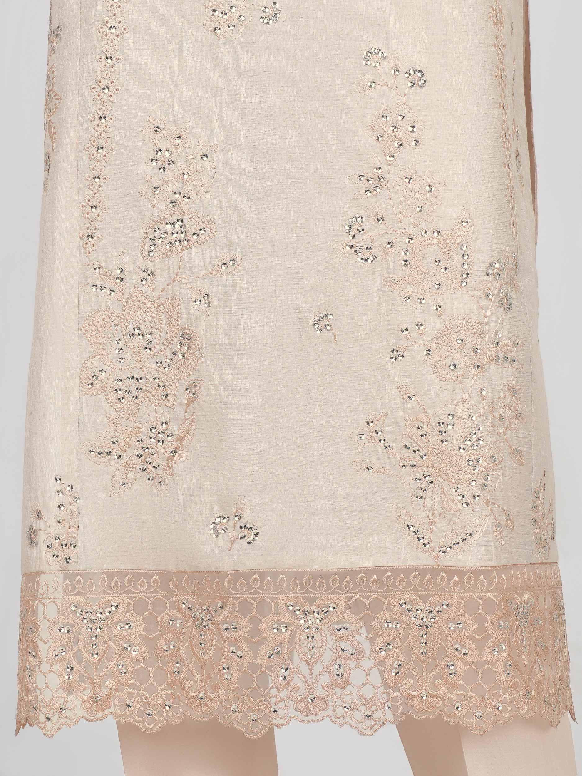 3 Piece Lawn Suit-  Embroidered (Unstitched) - Image 6