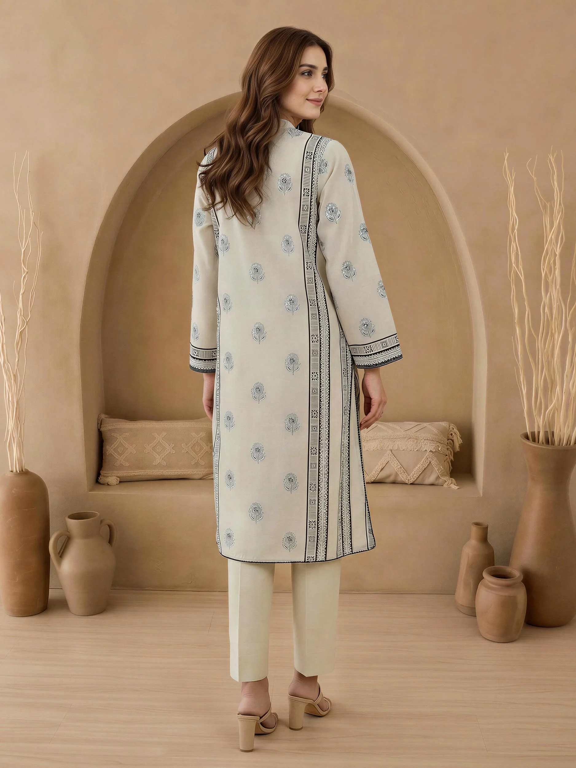 Lawn Shirt (Unstitched) - Image 3