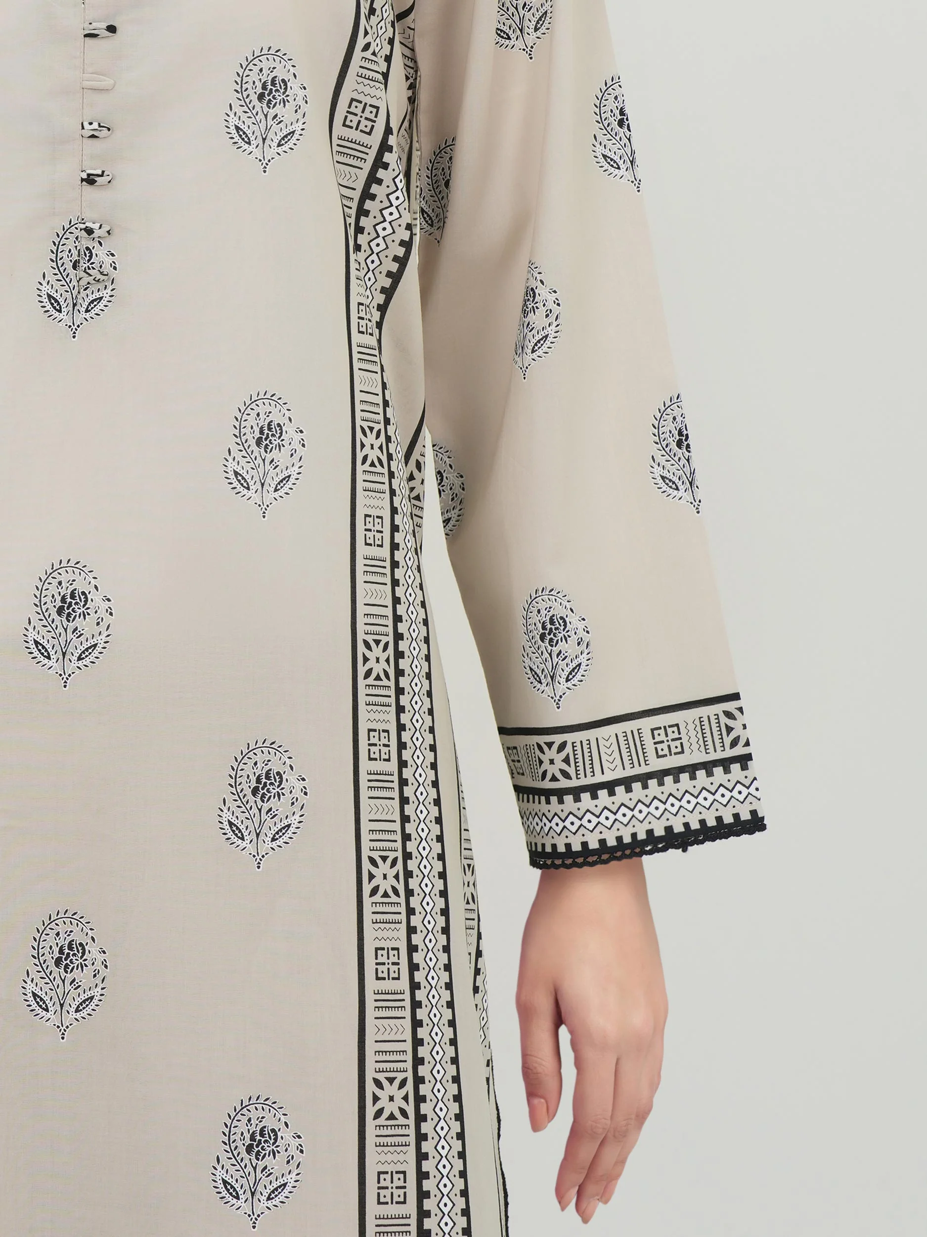 Lawn Shirt (Unstitched) - Image 6