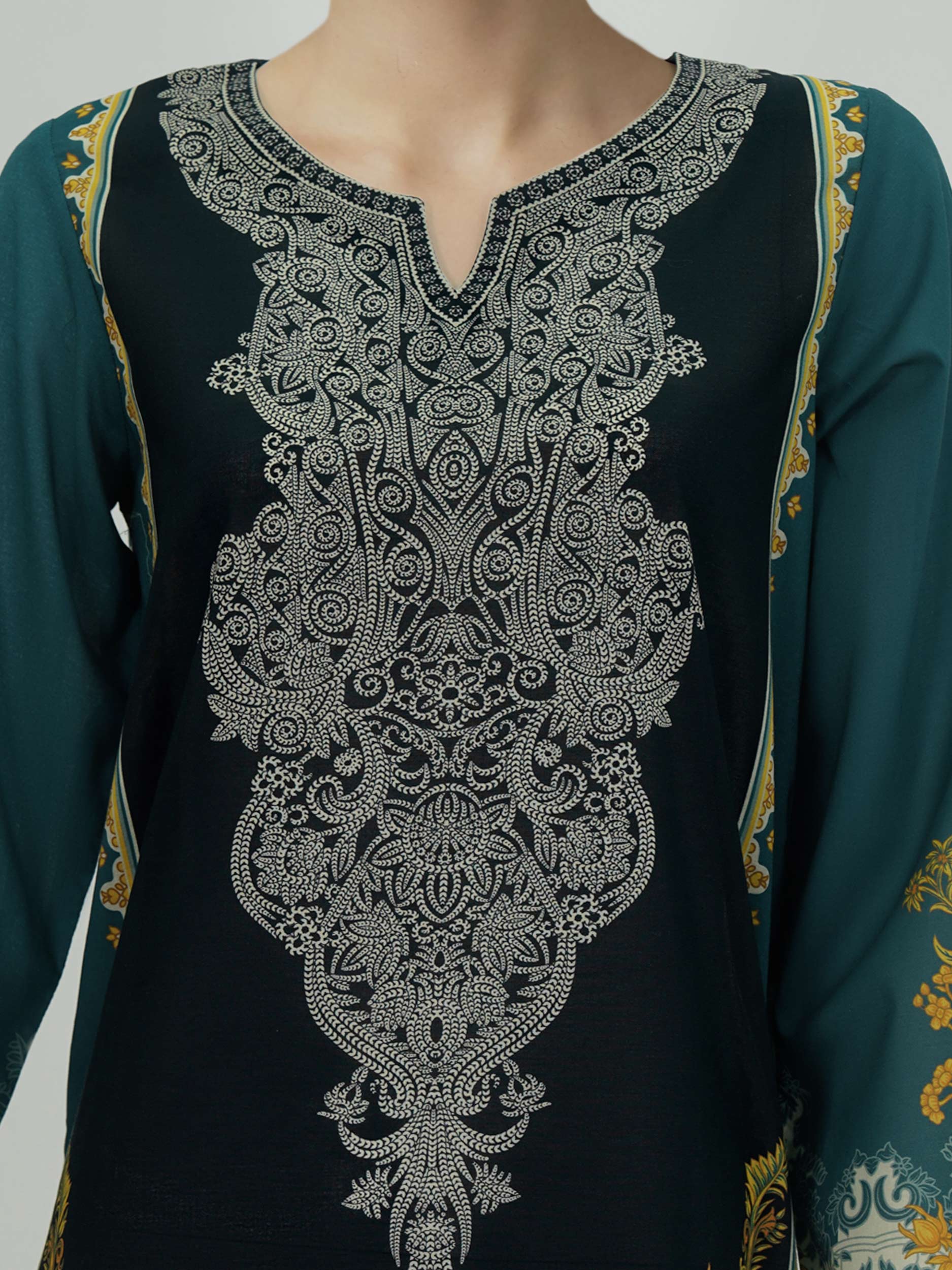 Lawn Shirt- Printed (Unstitched) - Image 5