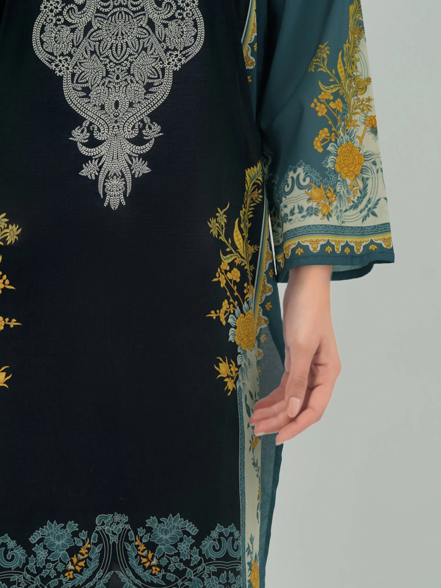 Lawn Shirt- Printed (Unstitched) - Image 6
