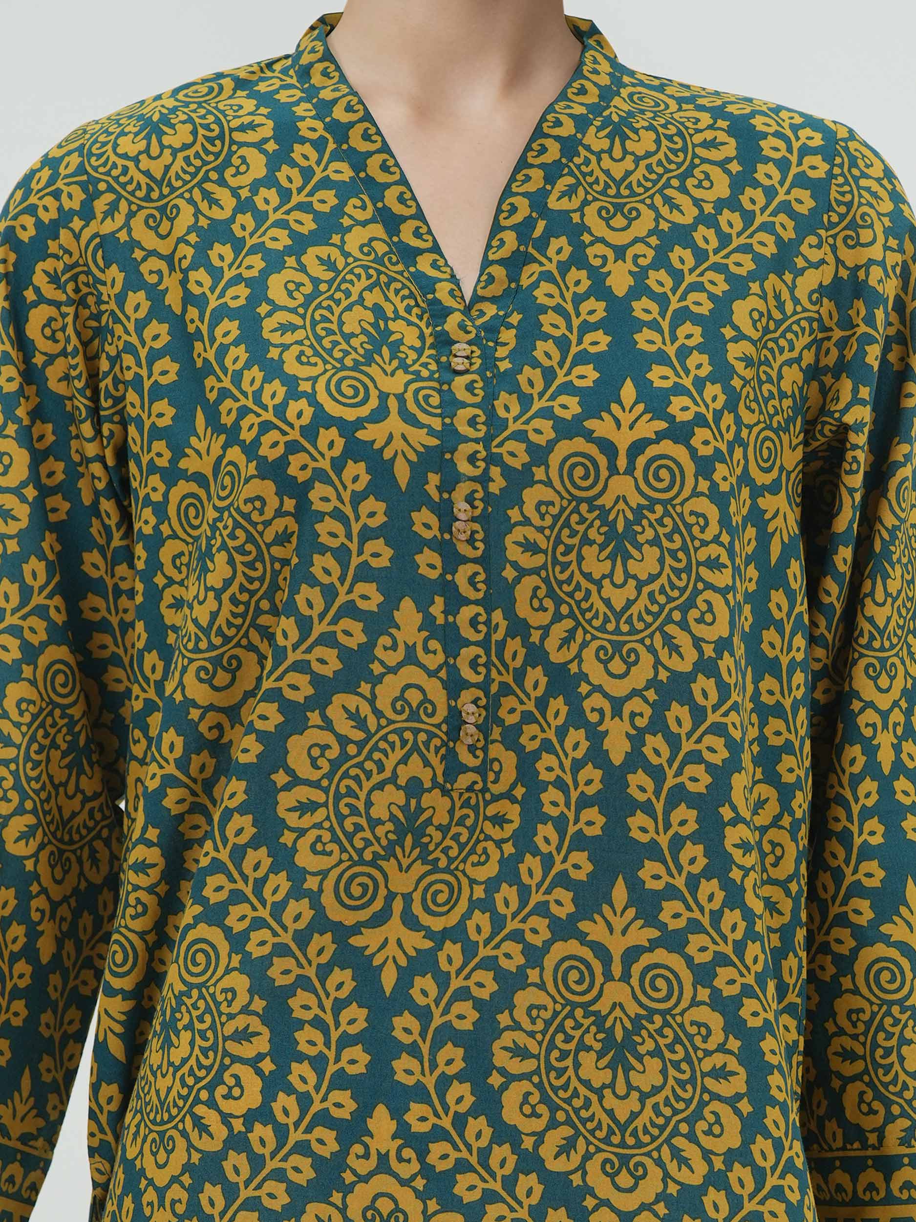 2 Piece Lawn Suit (Unstitched) - Image 5