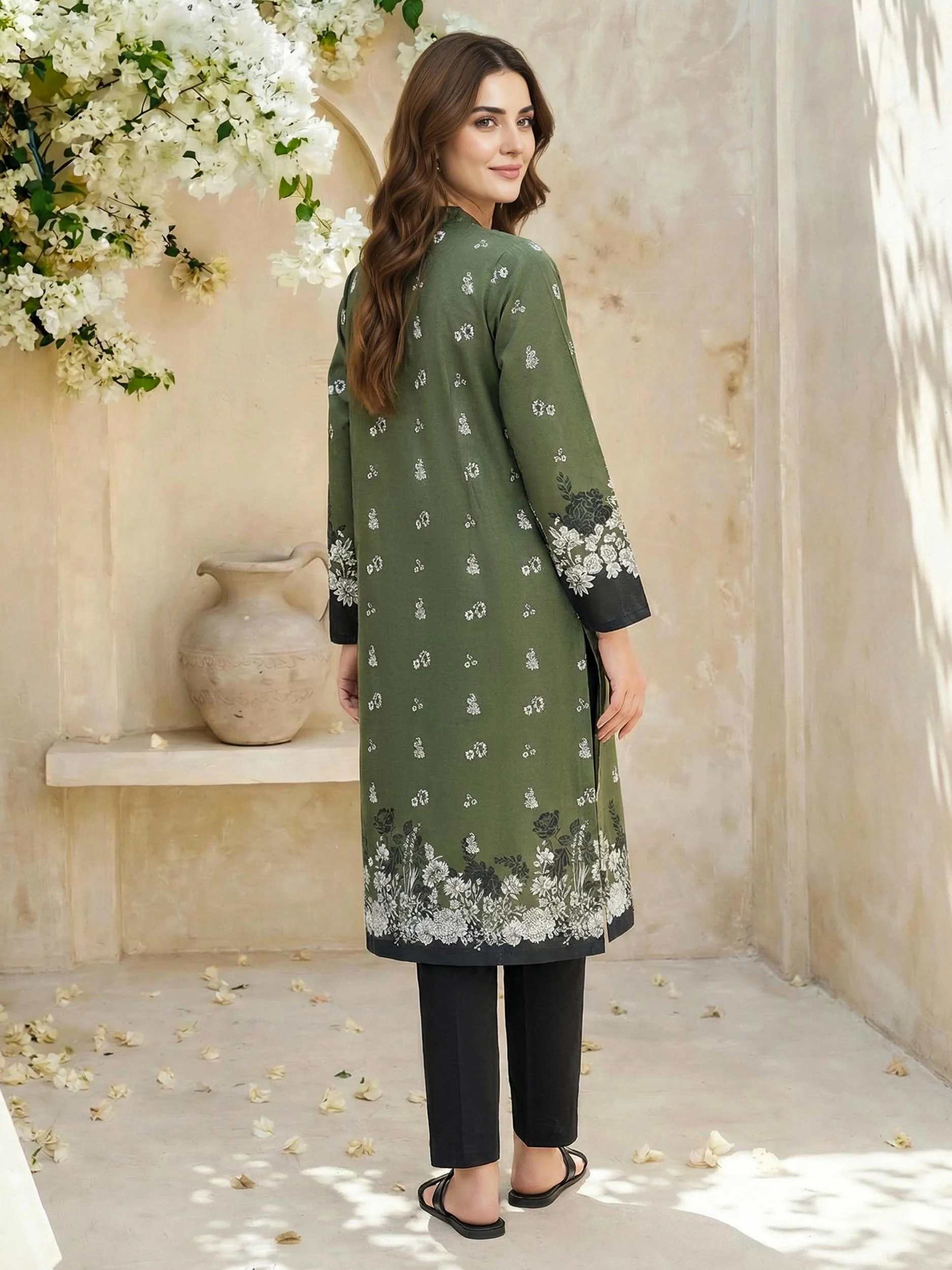 Lawn Shirt (Unstitched) - Image 3