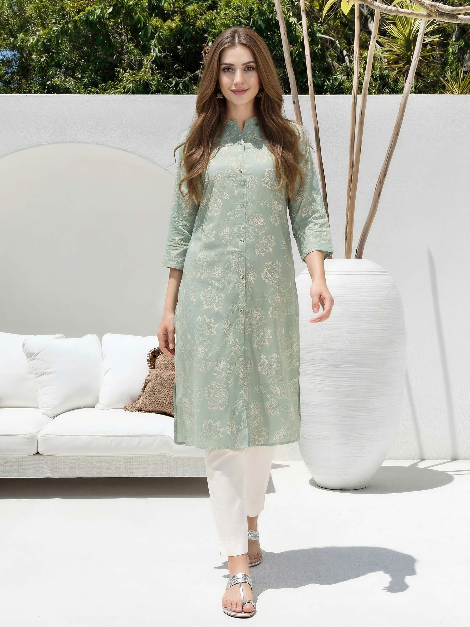 Lawn Shirt (Unstitched) - Image 2