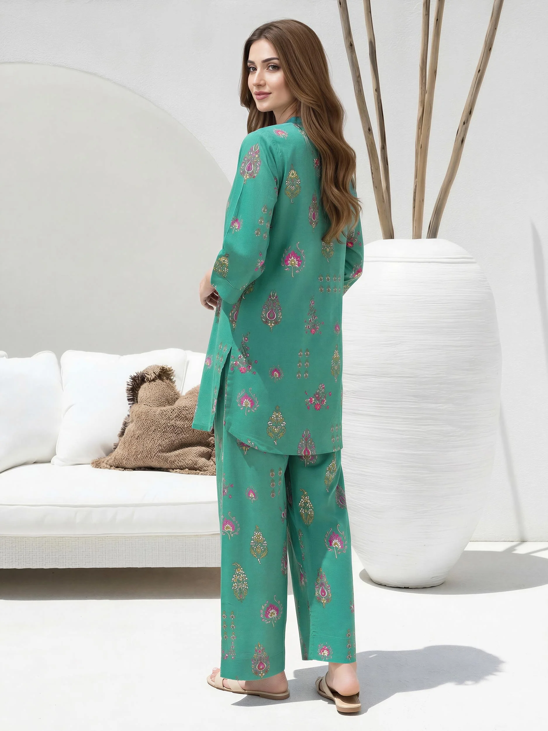 Lawn Shirt (Unstitched) - Image 3