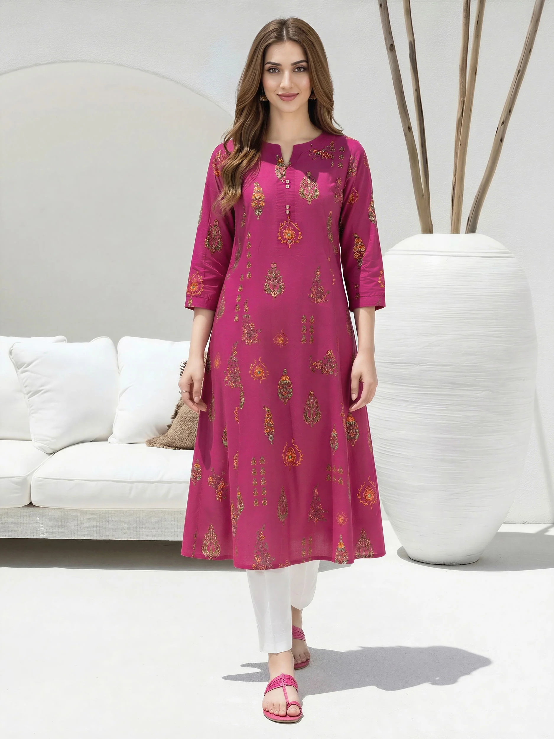 Lawn Shirt (Unstitched) - Image 2