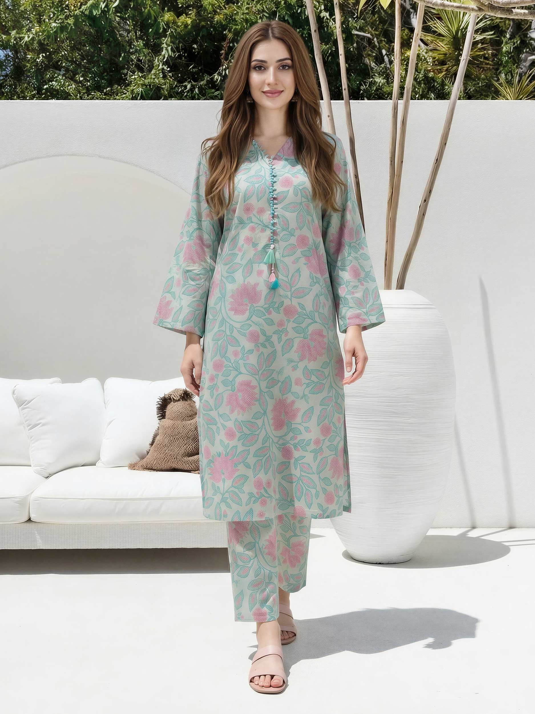 Lawn Shirt (Unstitched) - Image 2