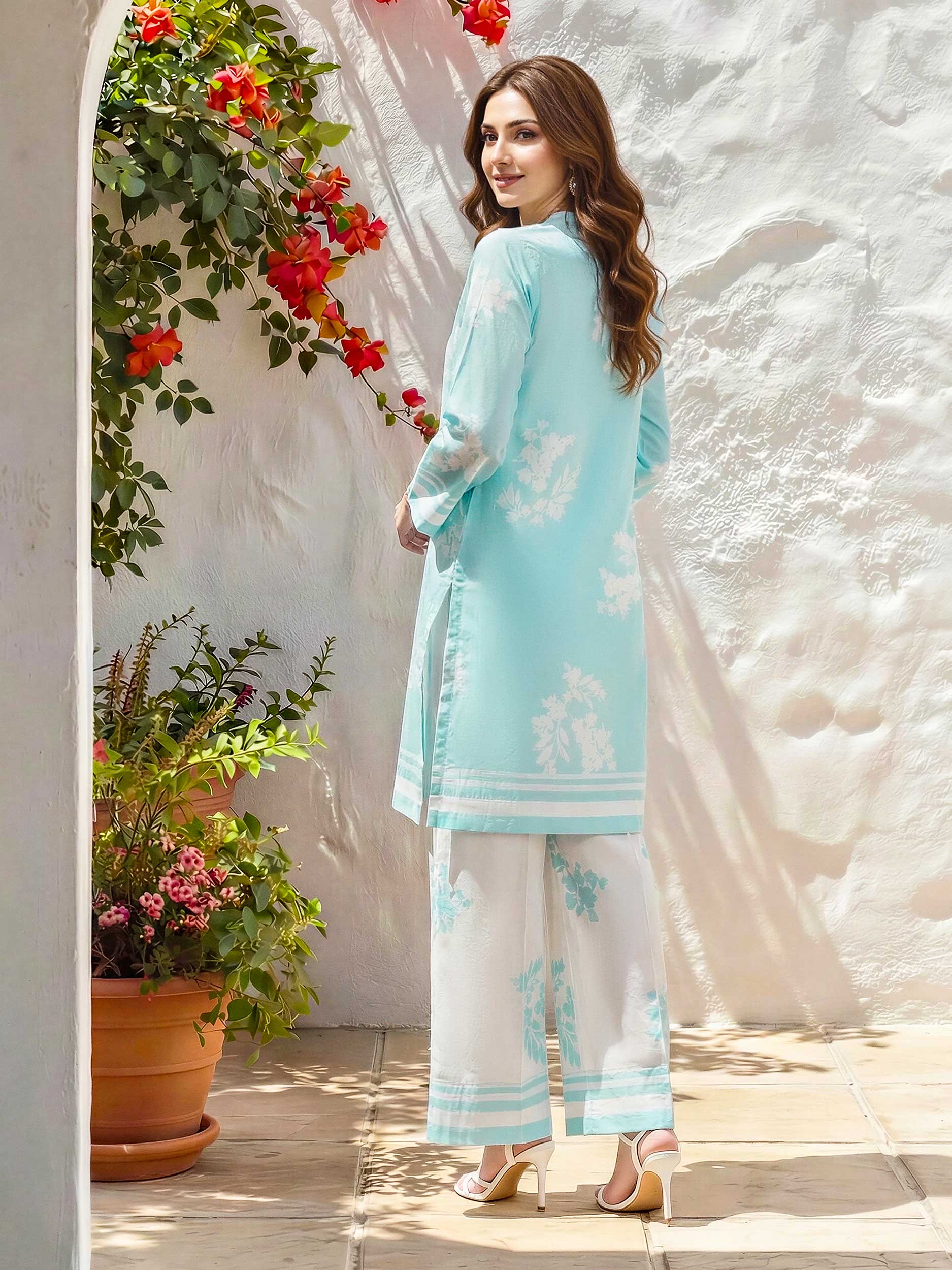 2 Piece Lawn Suit (Unstitched) - Image 4