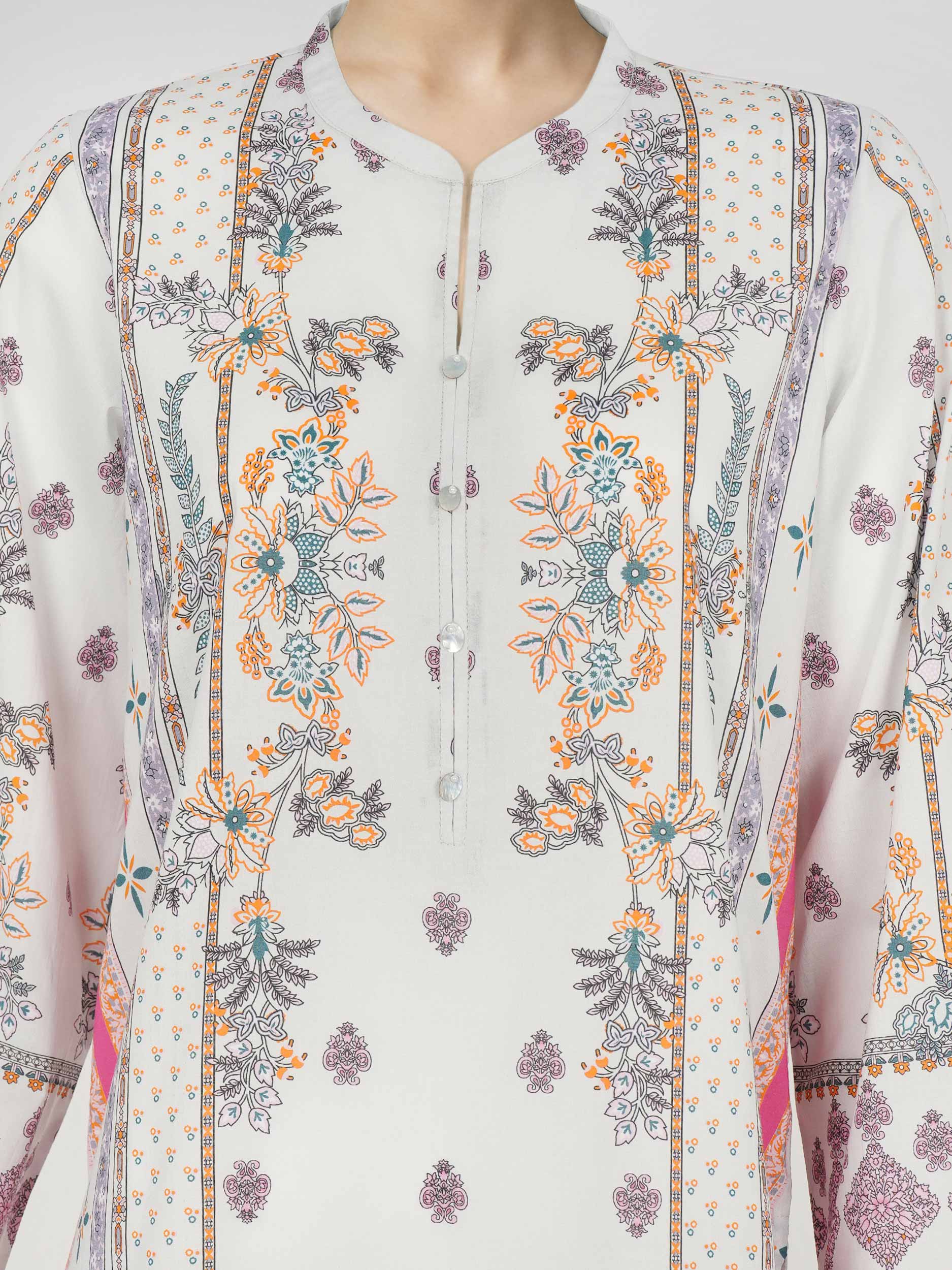 2 Piece Lawn Suit (Unstitched) - Image 4