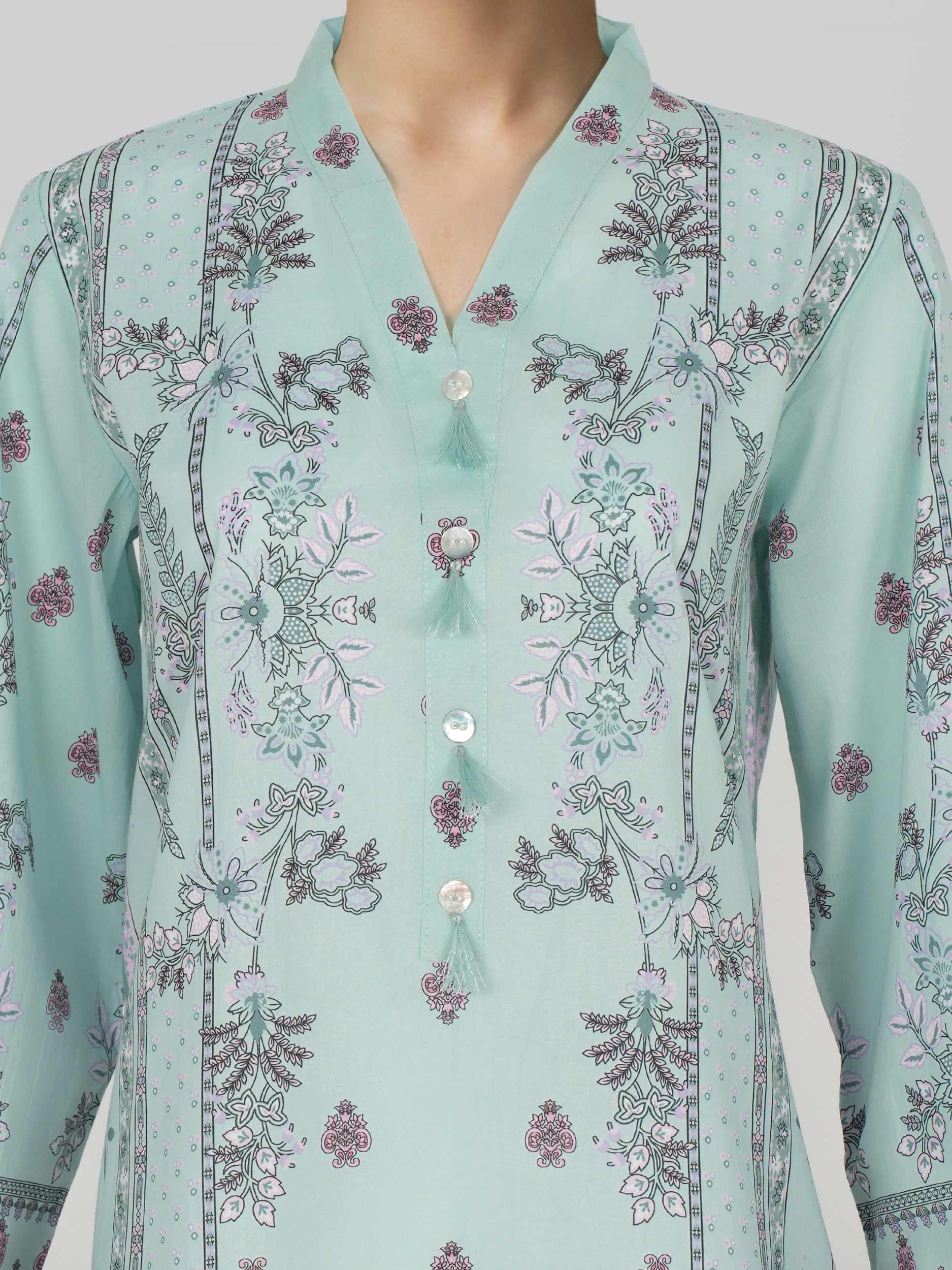 2 Piece Lawn Suit (Unstitched) - Image 4
