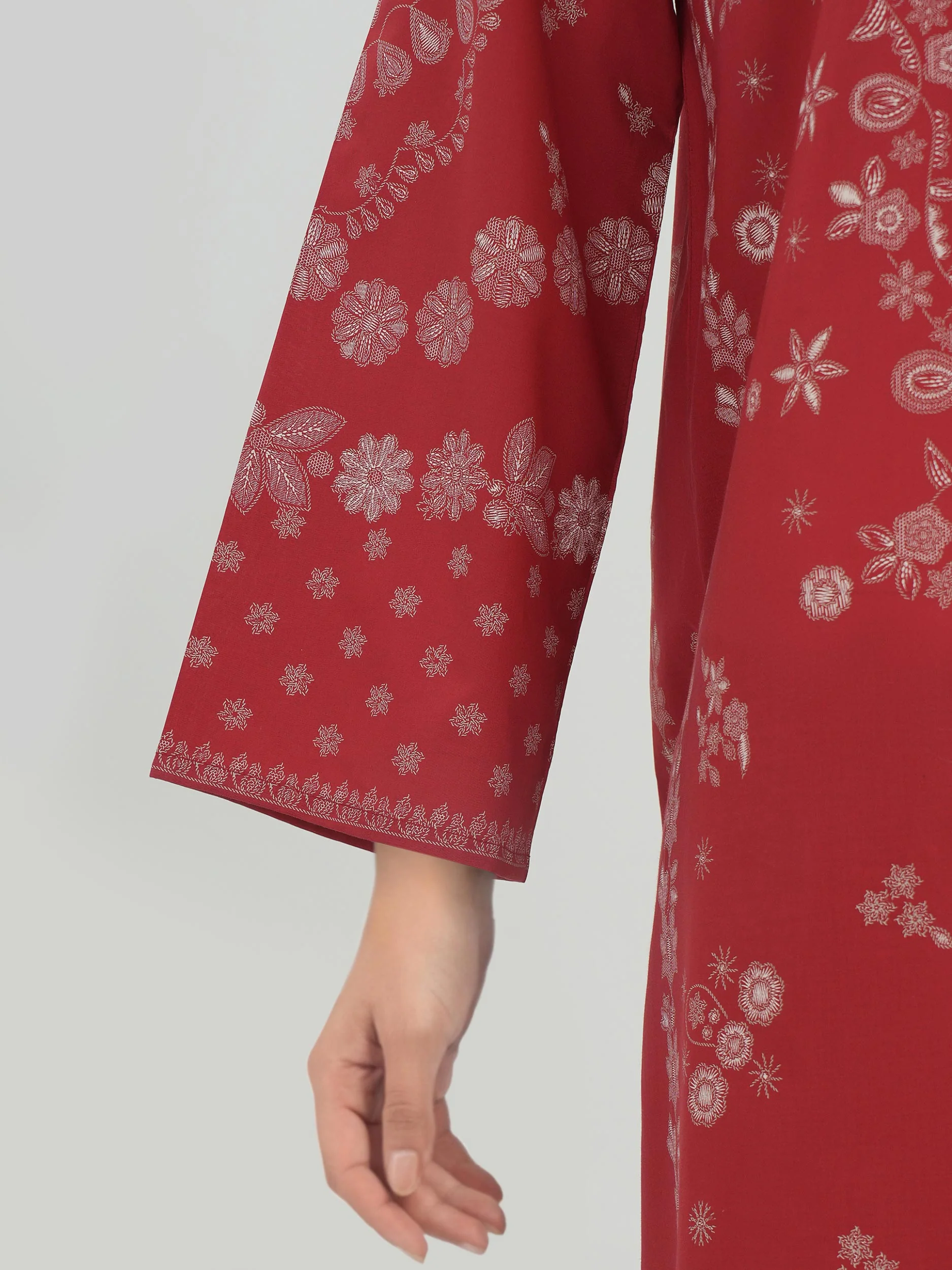 3 Piece Lawn Suit (Unstitched) - Image 5