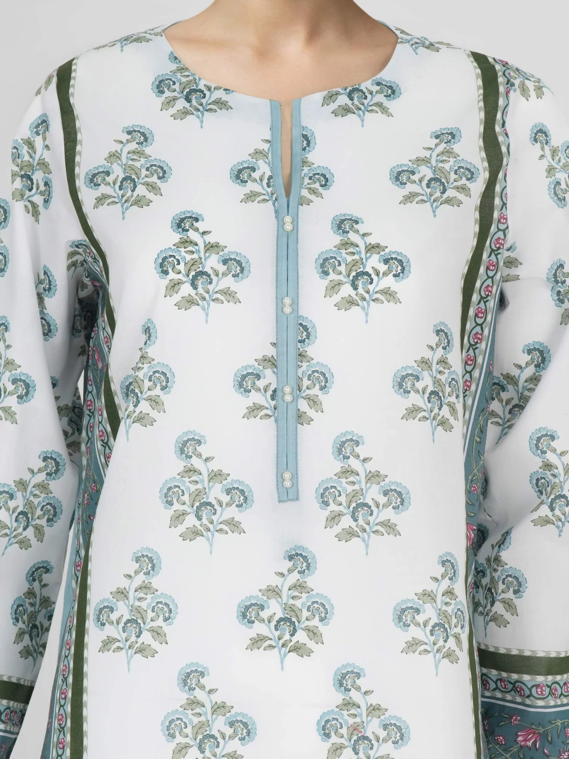 2 Piece Lawn Suit (Unstitched) - Image 4
