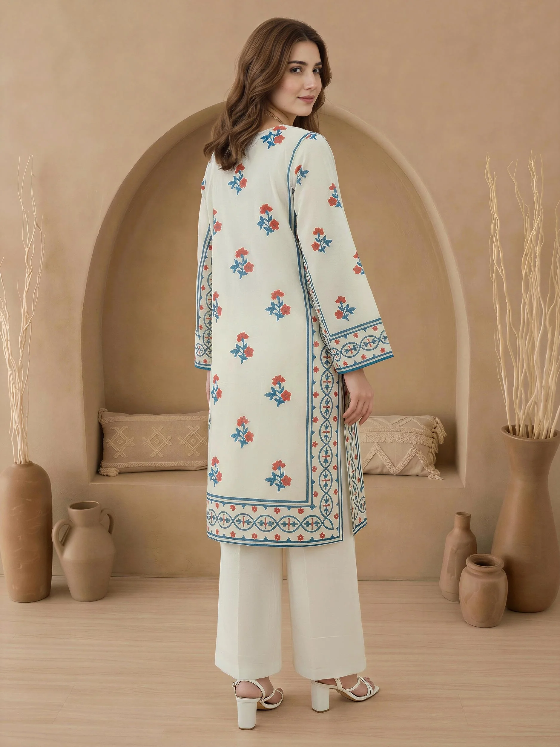 Lawn Slub Shirt (Unstitched) - Image 3