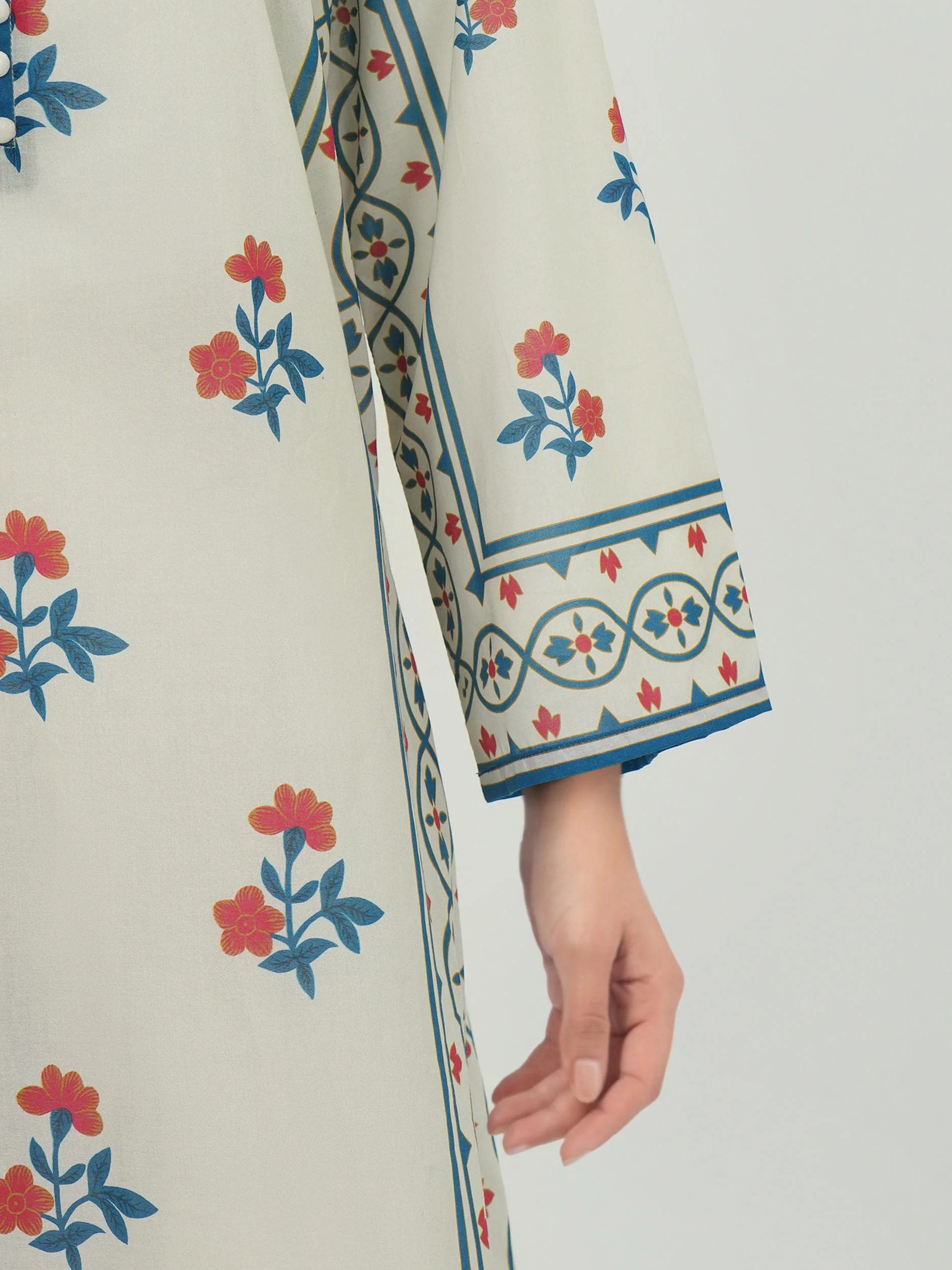 Lawn Slub Shirt (Unstitched) - Image 5