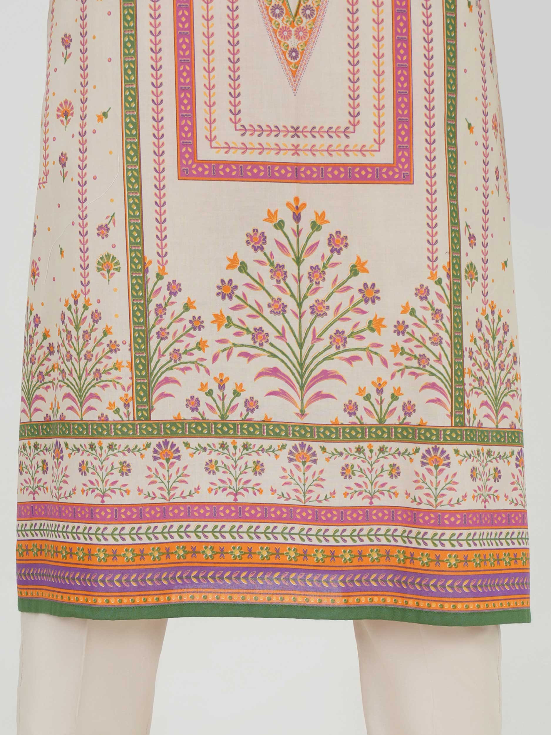 3 Piece Lawn Suit (Unstitched) - Image 5