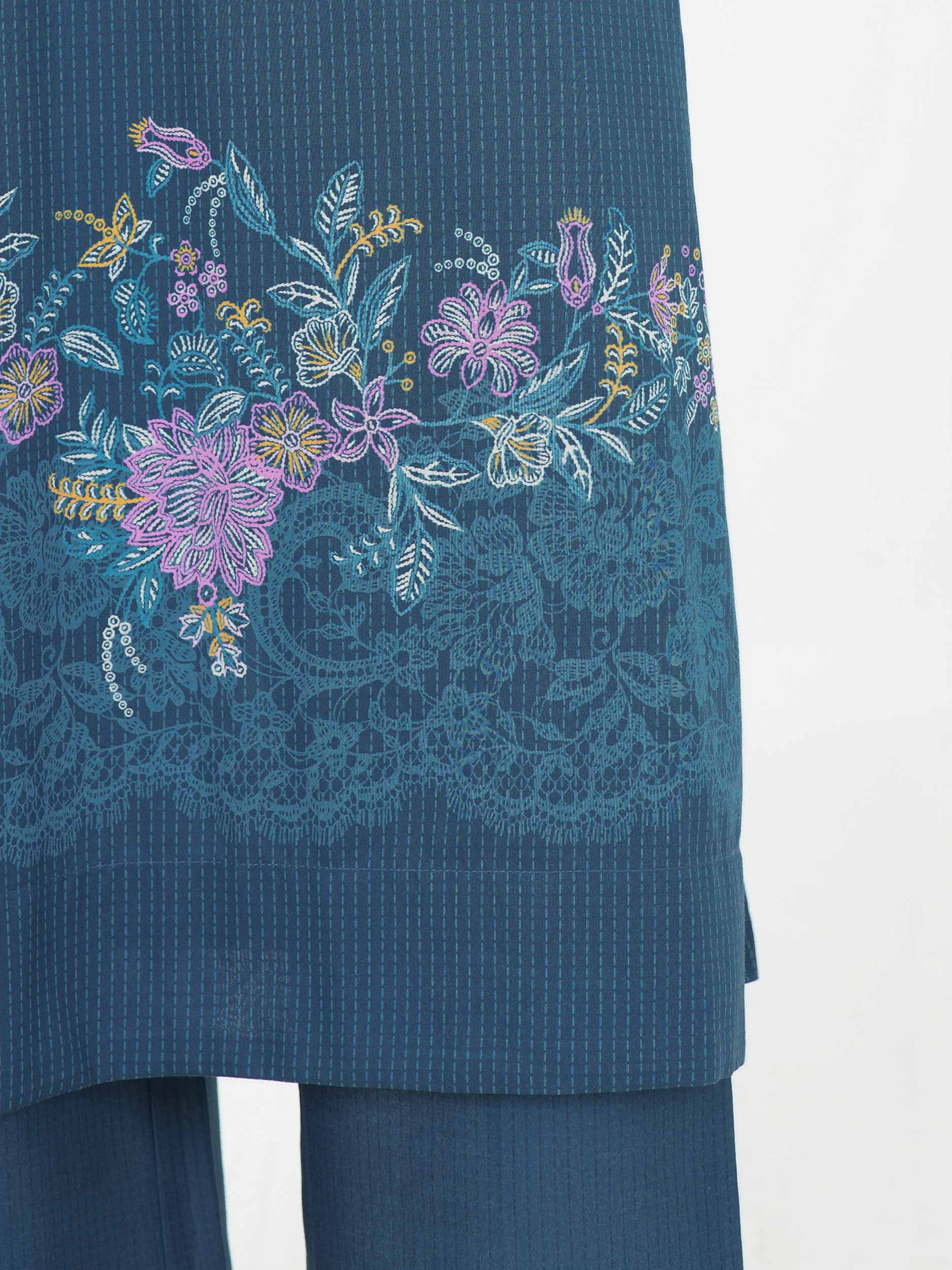 3 Piece Lawn Suit- Printed (Unstitched) - Image 6