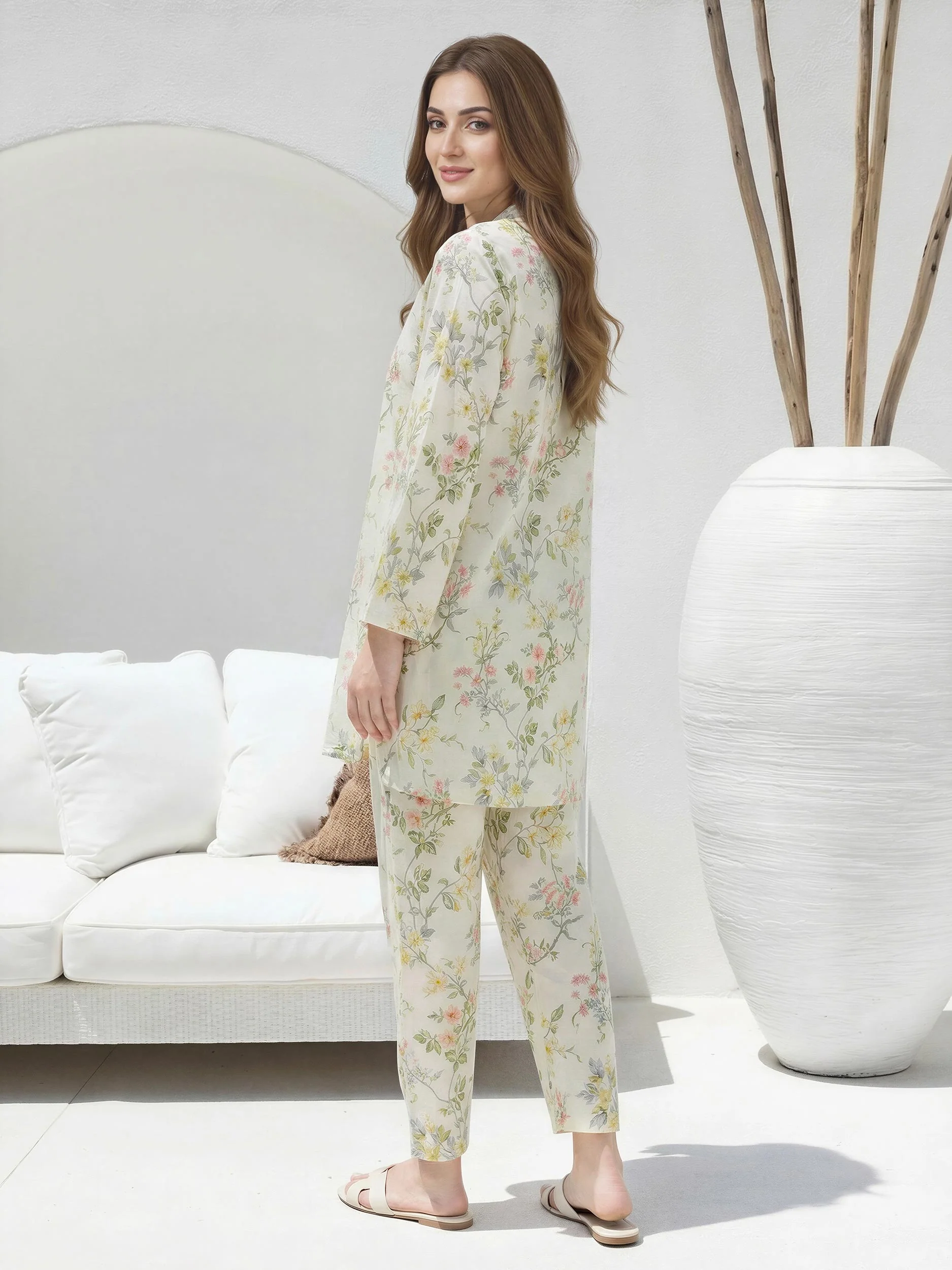Lawn Shirt (Unstitched) - Image 3