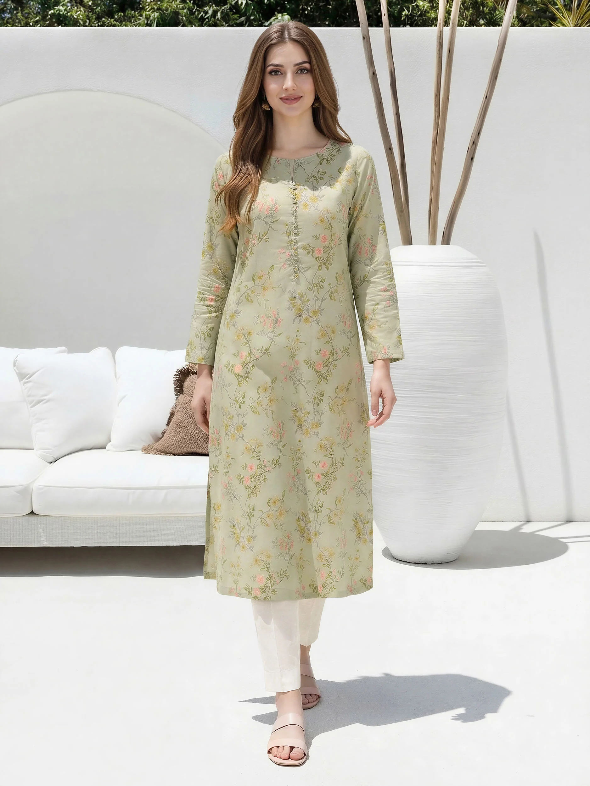 Lawn Shirt (Unstitched) - Image 2