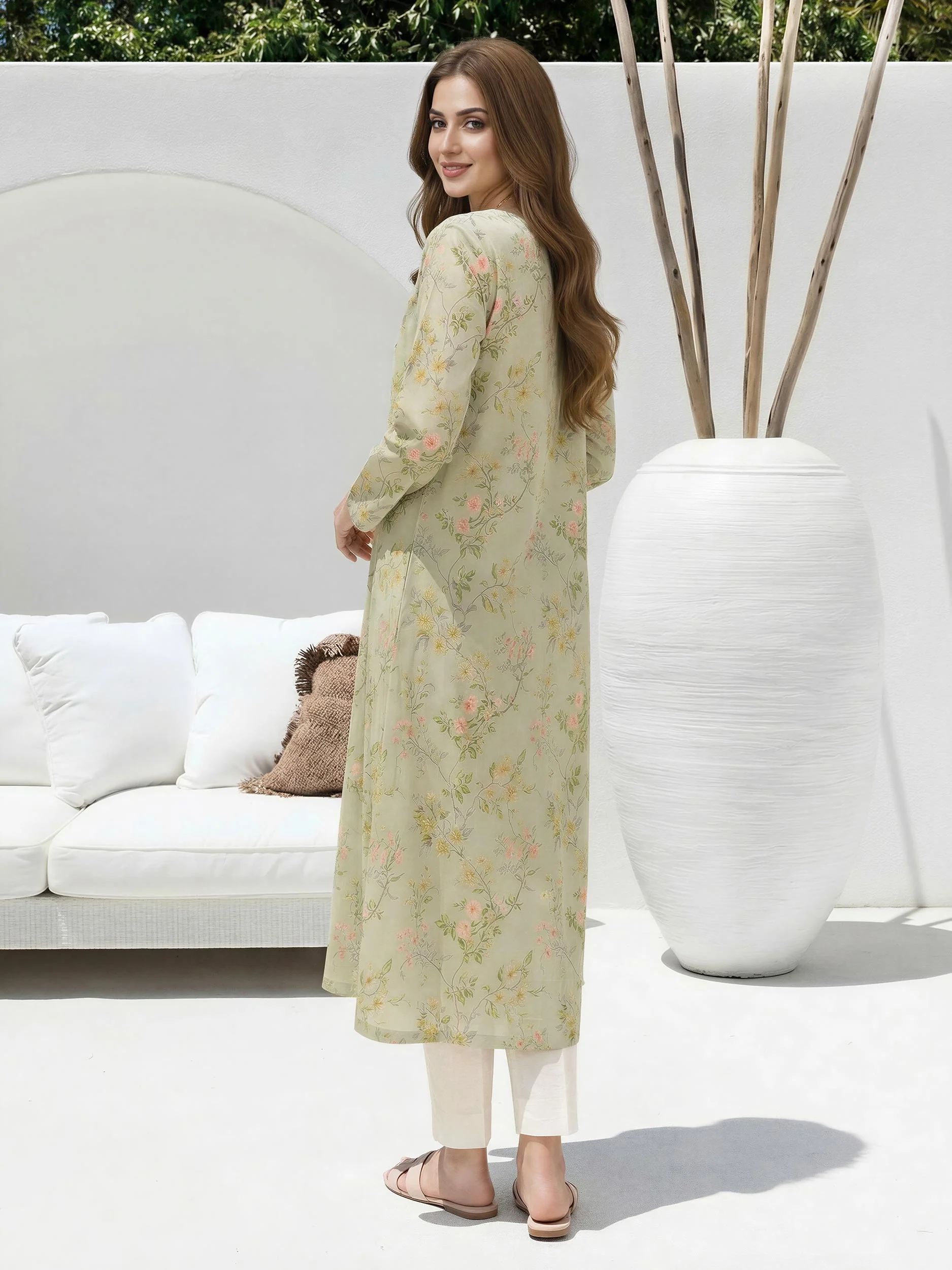 Lawn Shirt (Unstitched) - Image 3