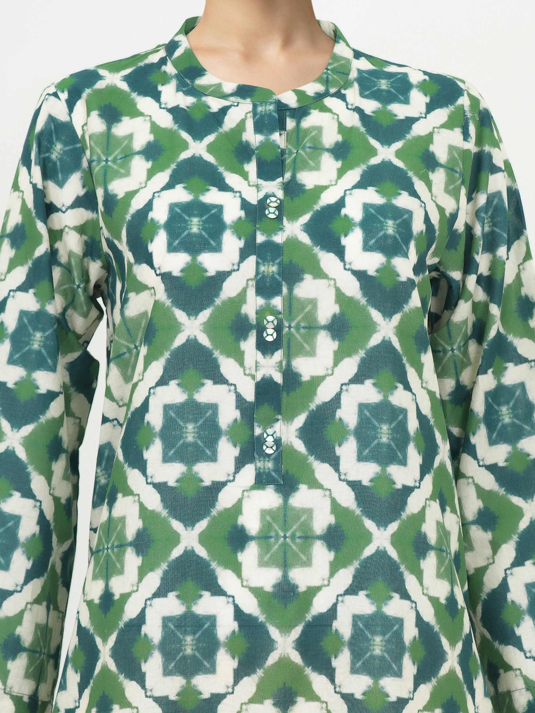 Lawn Suit- Printed (Unstitched) - Image 4